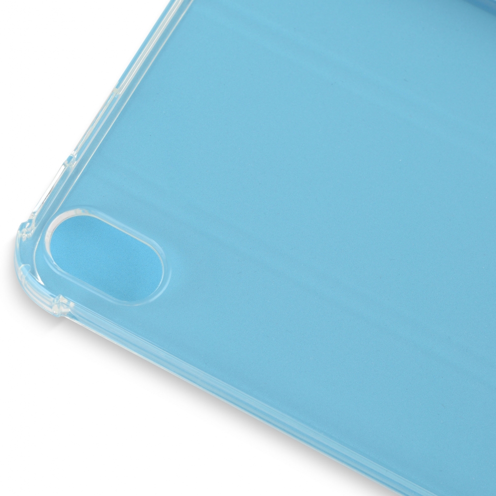 Husă magnetică cu spate transparent și colțuri întărite iPad mini 6, Sky Blue