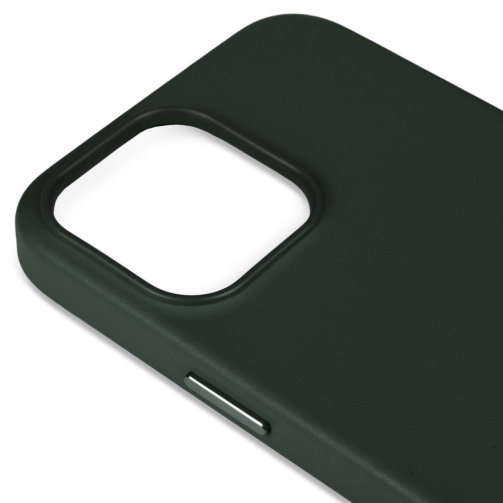 Husă protecție MagSafe piele iPhone 13 Pro Max Dark Green