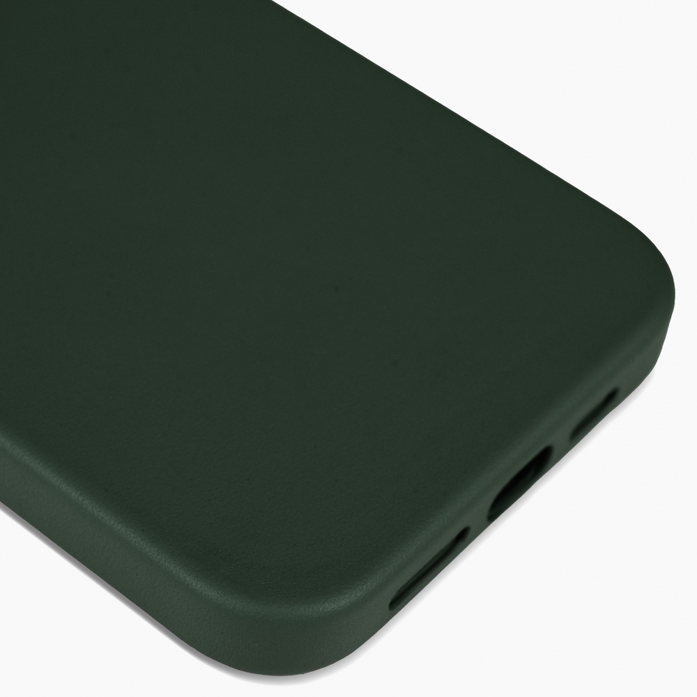 Husă protecție MagSafe piele iPhone 13 Pro Max Dark Green