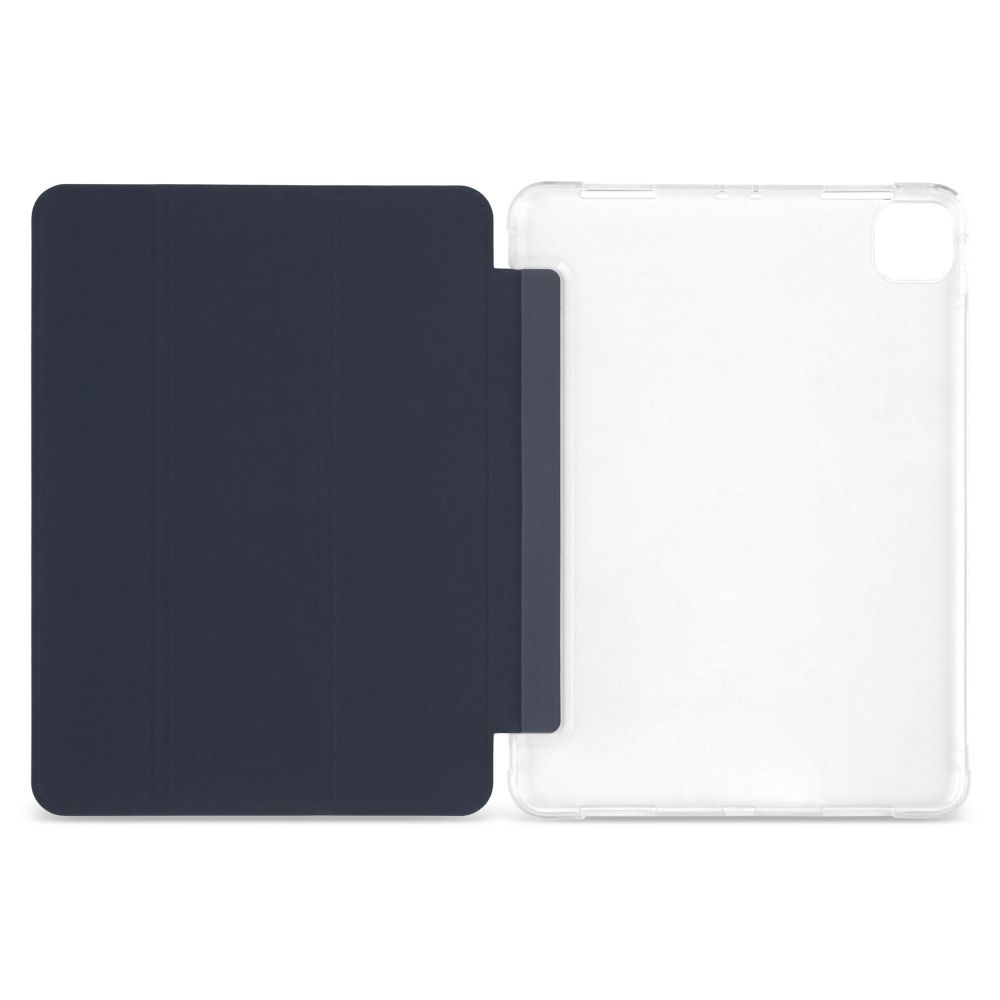 Husă magnetică cu spate transparent și colțuri întărite iPad Pro 11 inch (2018, 2020) Navy Blue