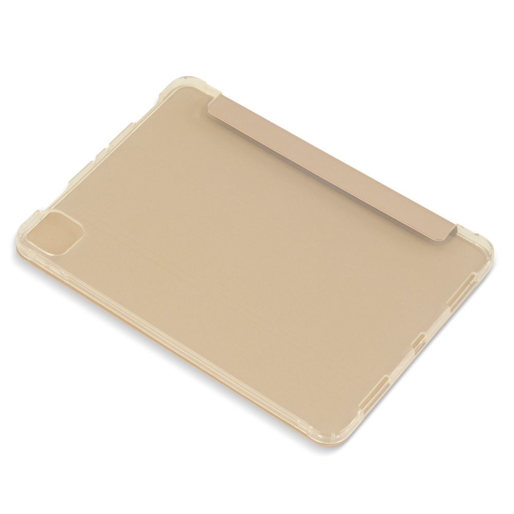 Husă magnetică cu spate transparent și colțuri întărite iPad Pro 11 inch (2018, 2020) - Auriu