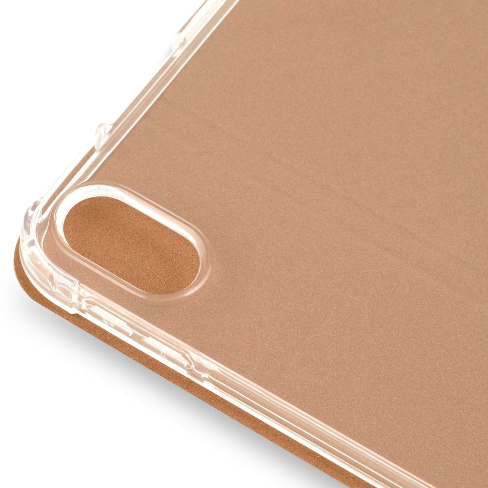 Husă magnetică cu spate transparent și colțuri întărite iPad Air 4 10.9 inch - Rose Gold