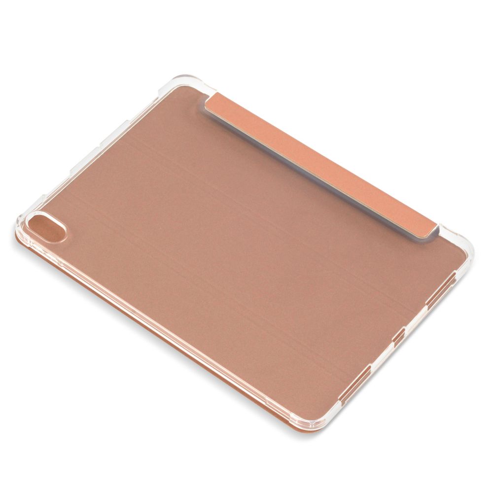 Husă magnetică cu spate transparent și colțuri întărite iPad Air 4 10.9 inch - Rose Gold