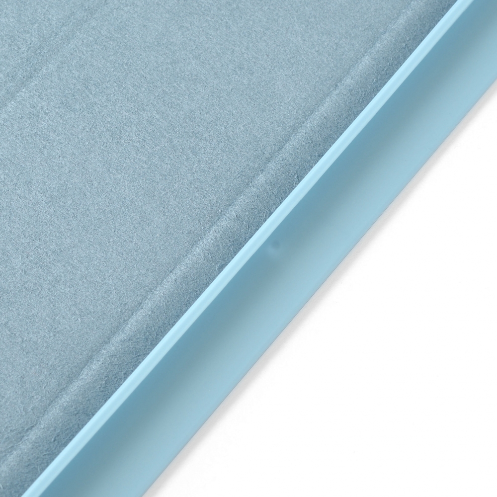 Husă magnetică cu spate acrilic, colțuri întărite și suport Stylus iPad Pro 11 (2020) Haze Blue