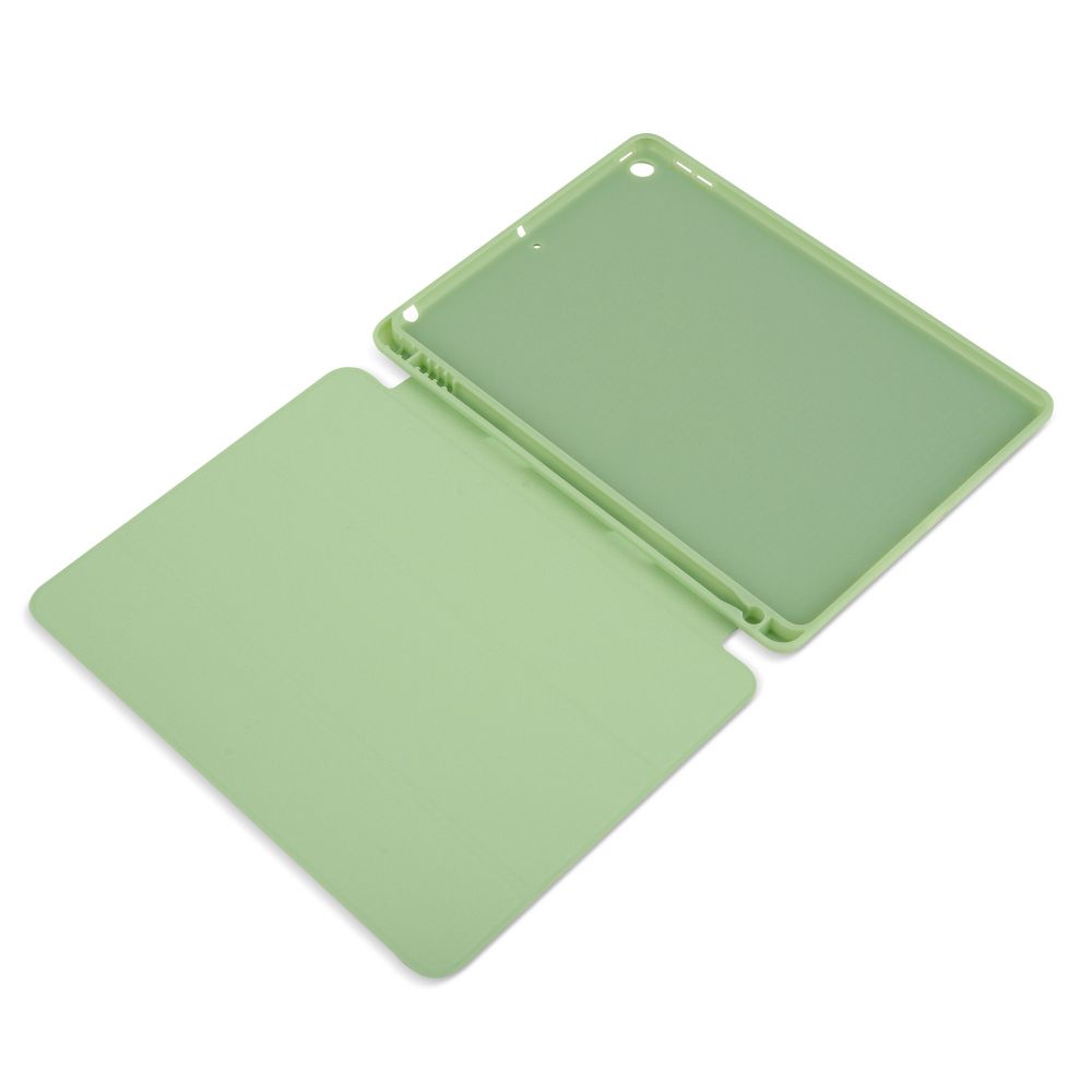 Husă Flip Magnetică cu suport Stylus Stylus iPad 7/8 10.2 inch - Matcha Green