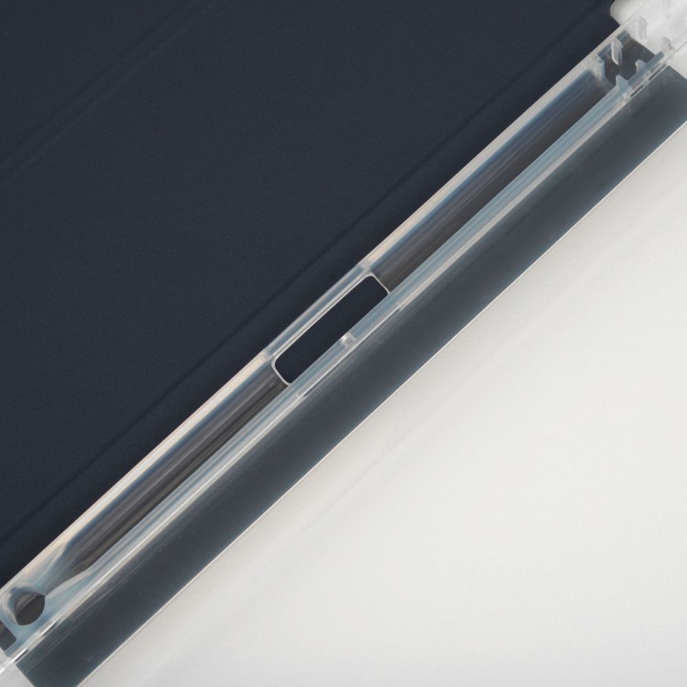 Husă Flip magnetică cu suport Stylus Stylus iPad Pro 12.9 (2020) Navy Blue