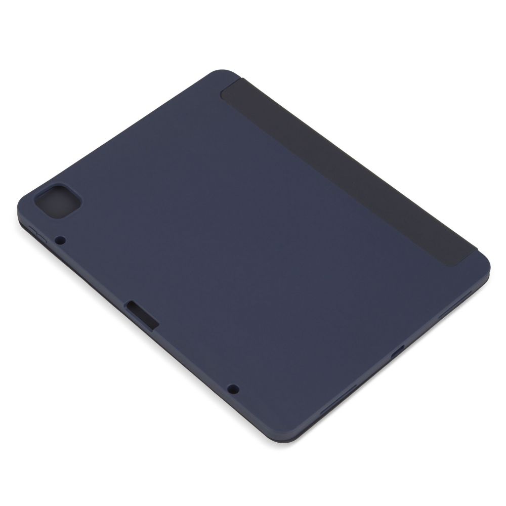 Husă Flip Magnetică cu suport Stylus Stylus iPad Pro 12.9 (2020) Albastru