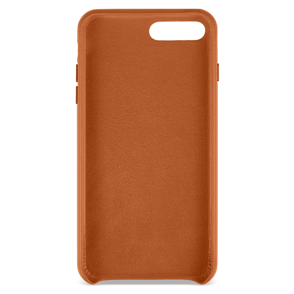 Husă de protecție din piele compatibilă cu iPhone 7 Plus / 8 Plus - Maro