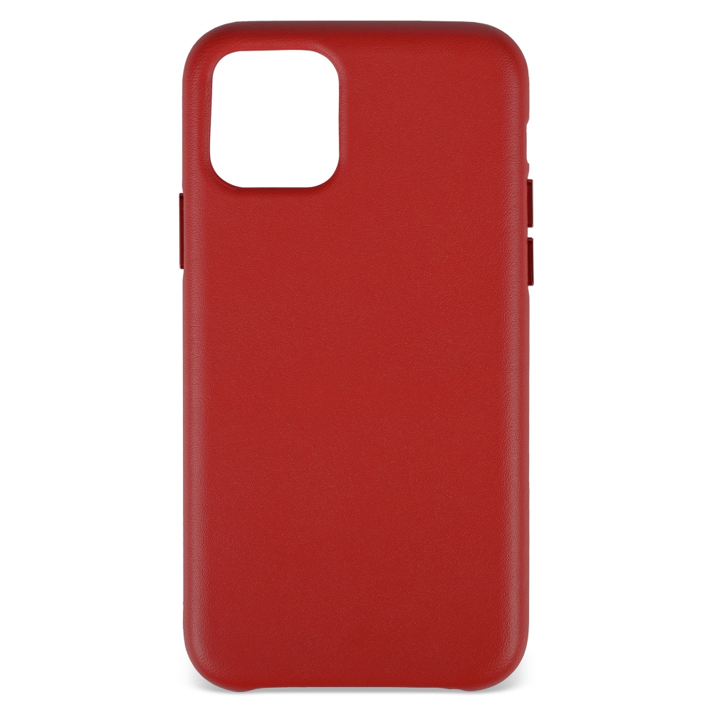 Husă protecție piele compatibilă cu iPhone 11 Pro Roșu