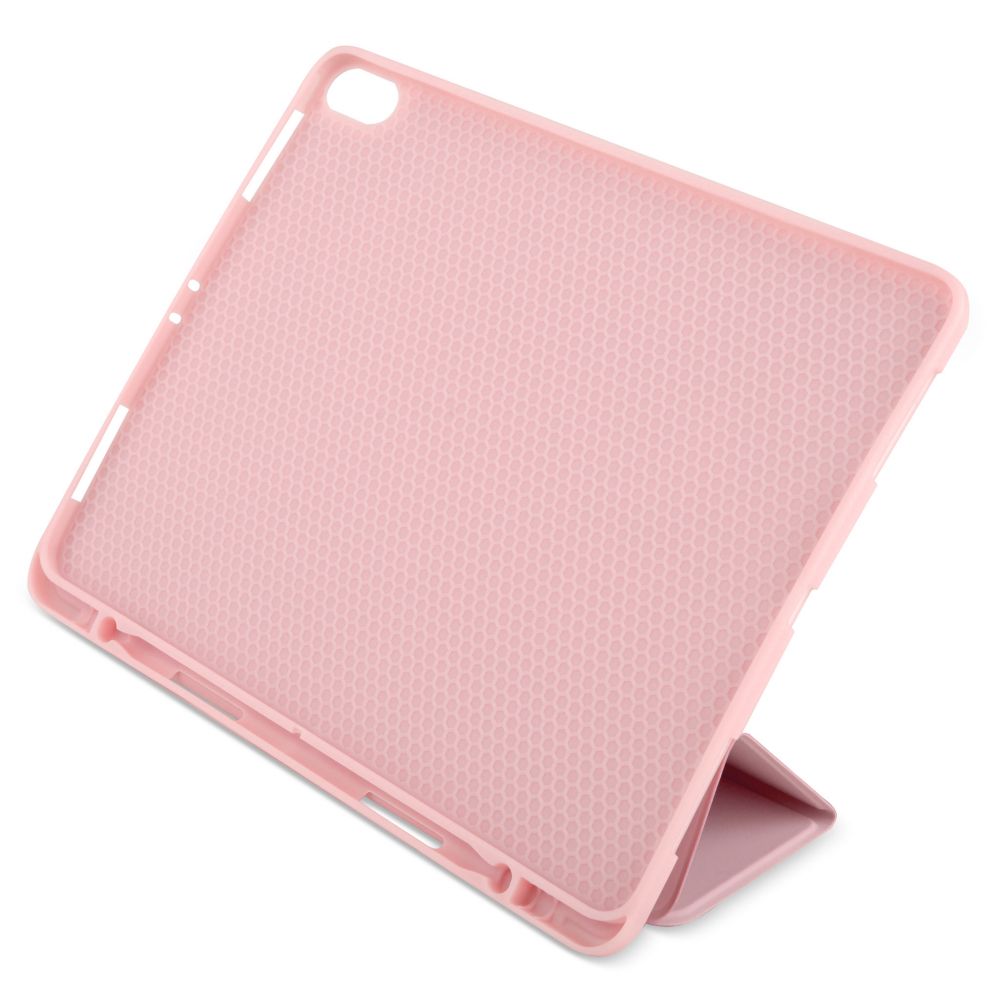 Husă Flip magnetică cu suport Stylus Stylus iPad Pro 12.9 (2018), Roz
