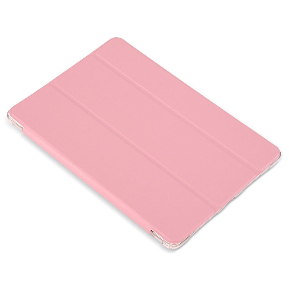 Husă magnetică cu spate transparent și colțuri întărite iPad Air 3 / iPad Pro 10.5, Roz