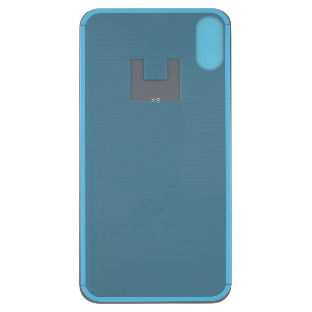 Sticla spate iPhone XS Gold Big Hole