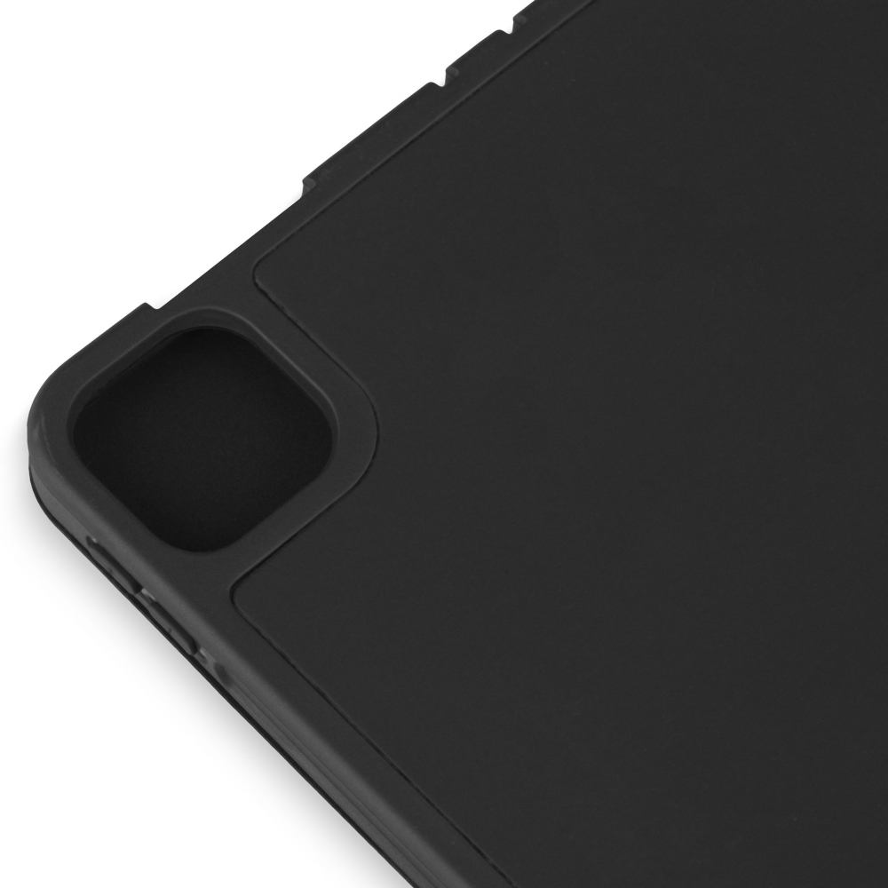 Husă Flip Magnetică cu suport Stylus Stylus iPad Pro 11 (2018) - Negru