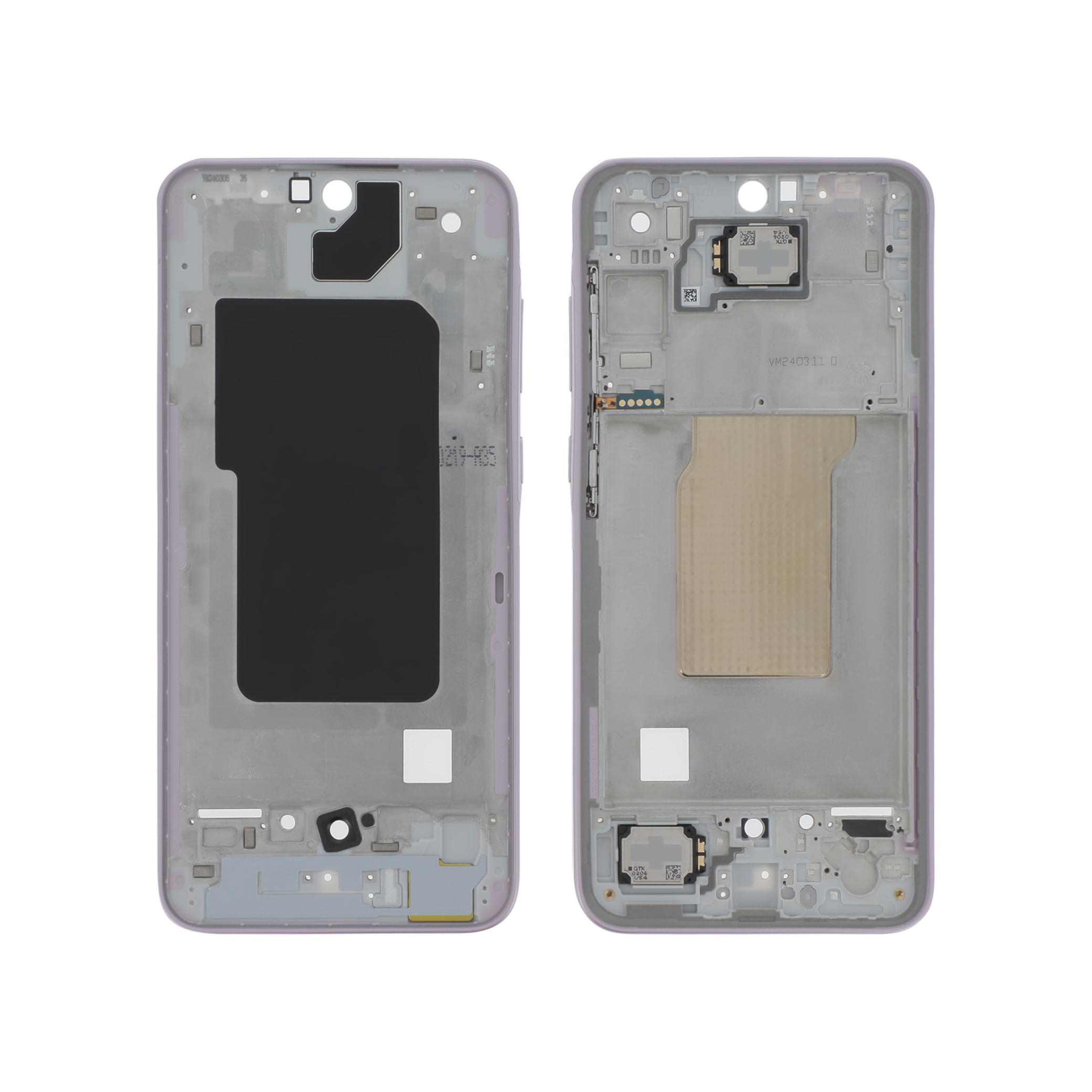 Midframe Purple Samsung Galaxy A35 5G (A356B) Service Pack