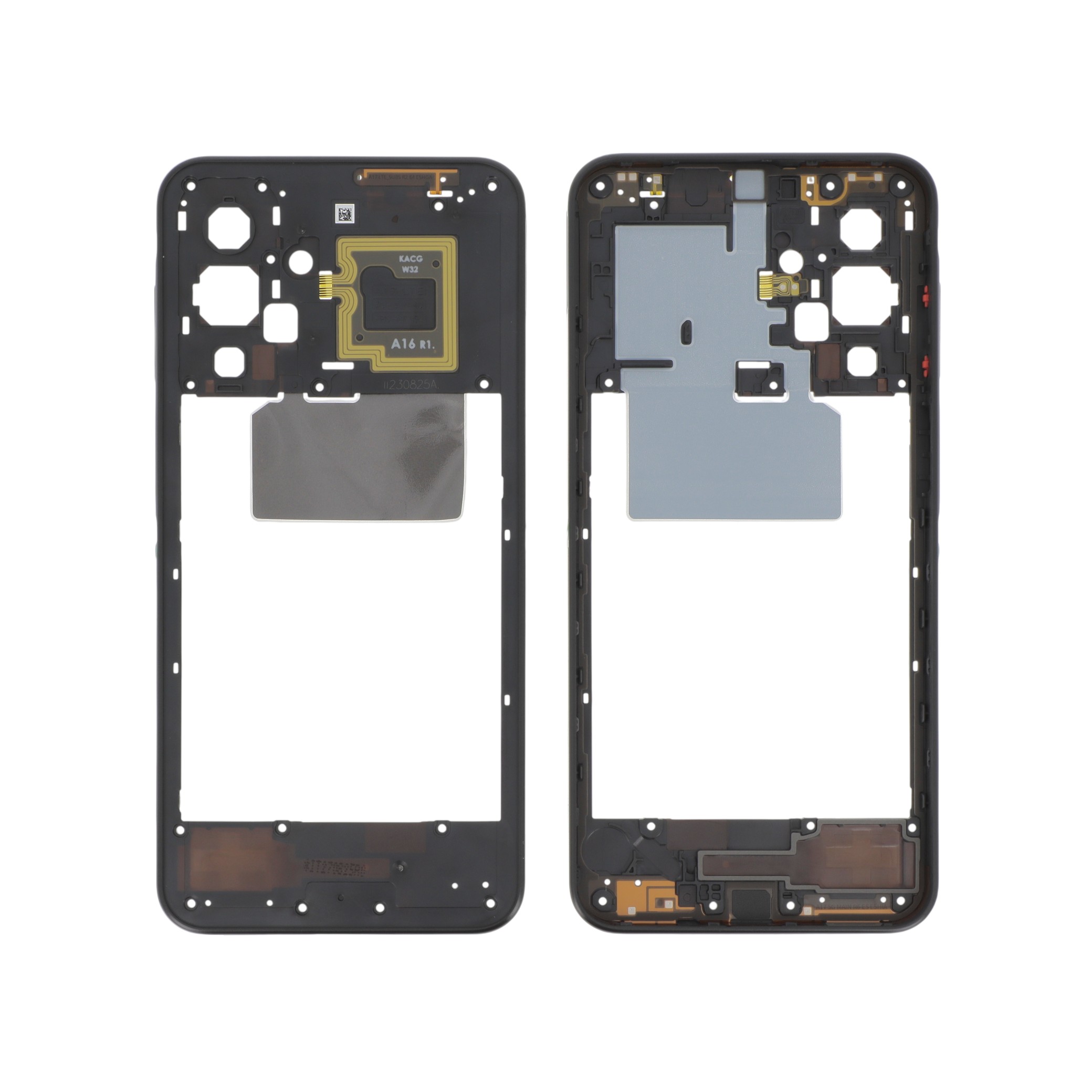Midframe Black Samsung Galaxy A17 4G (A175F) Service Pack