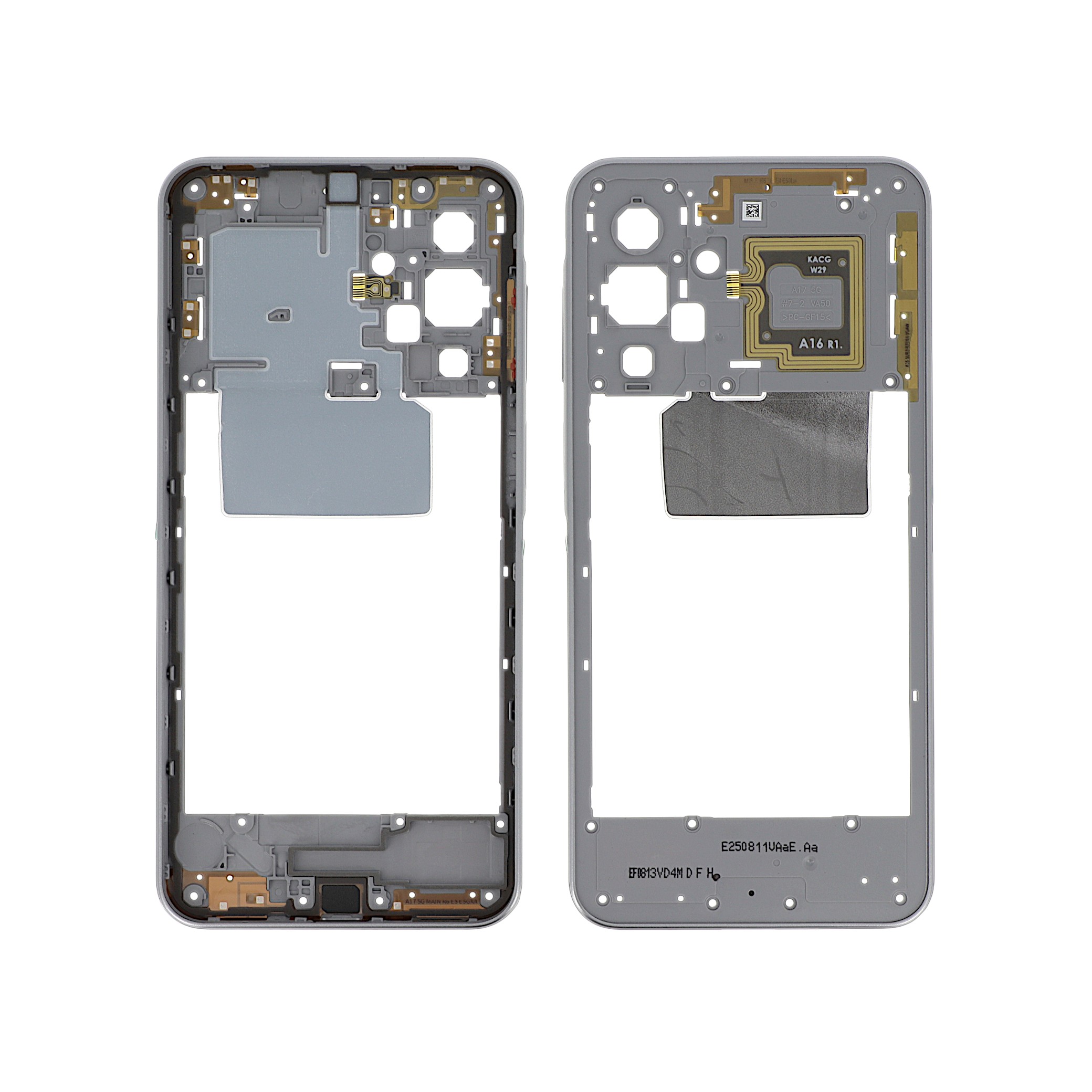 Frame Central Gray Samsung Galaxy A17 5G (A176B) Service Pack