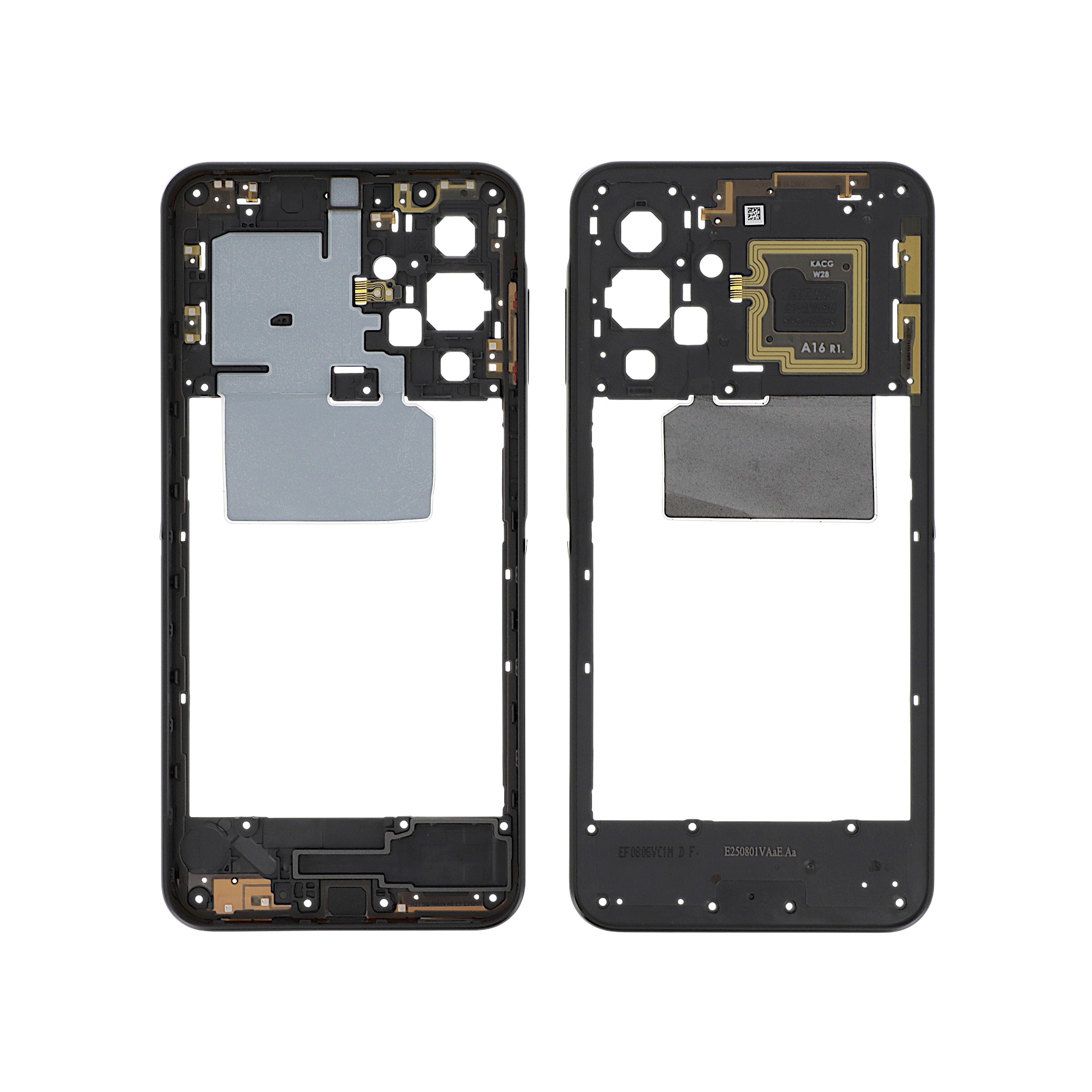 Frame Central Black Samsung Galaxy A17 5G (A176B) Service Pack