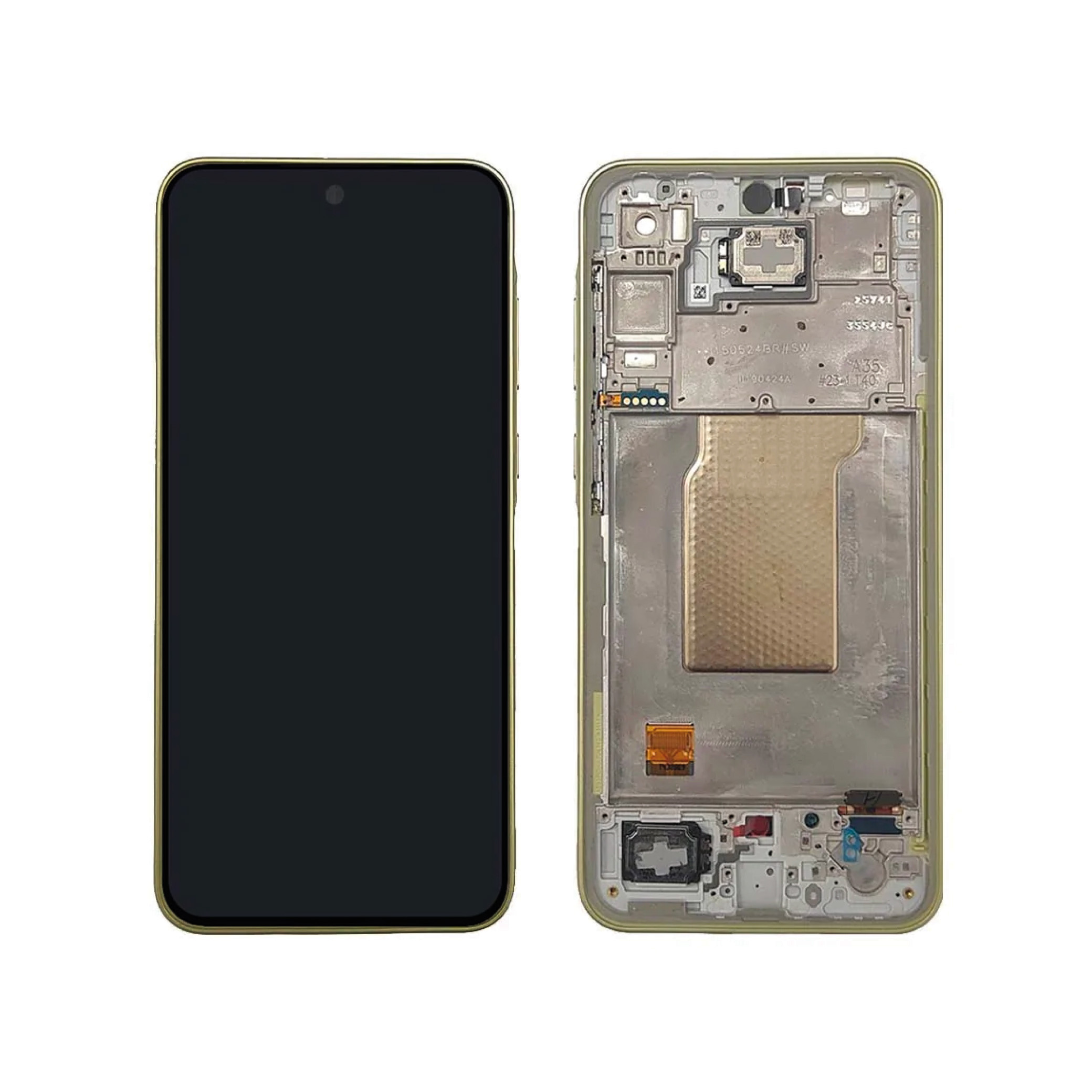Display complet Samsung Galaxy A35 5G A356B Lime Service Pack PA