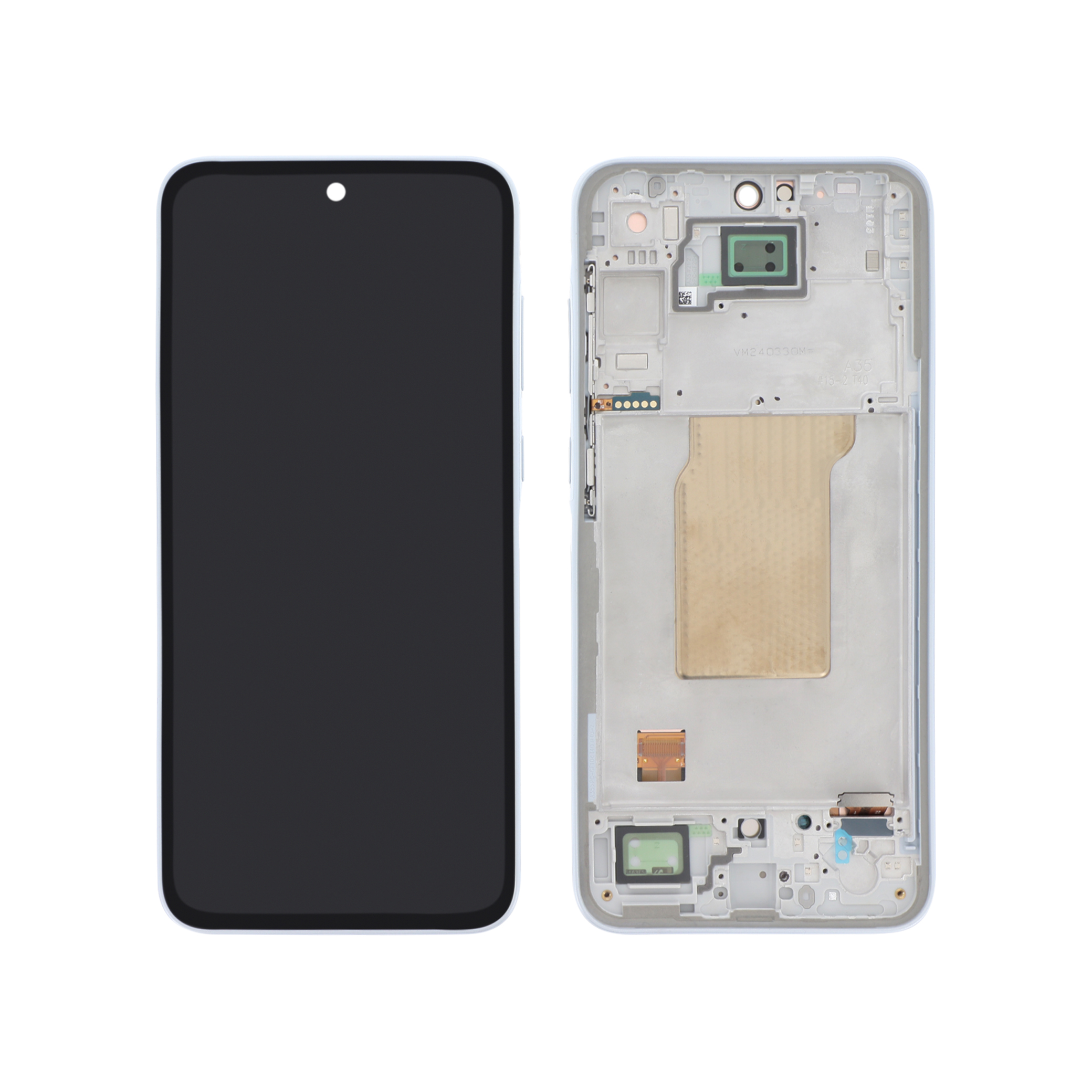 Display complet Samsung Galaxy A35 5G A356B albastru Service Pack PA