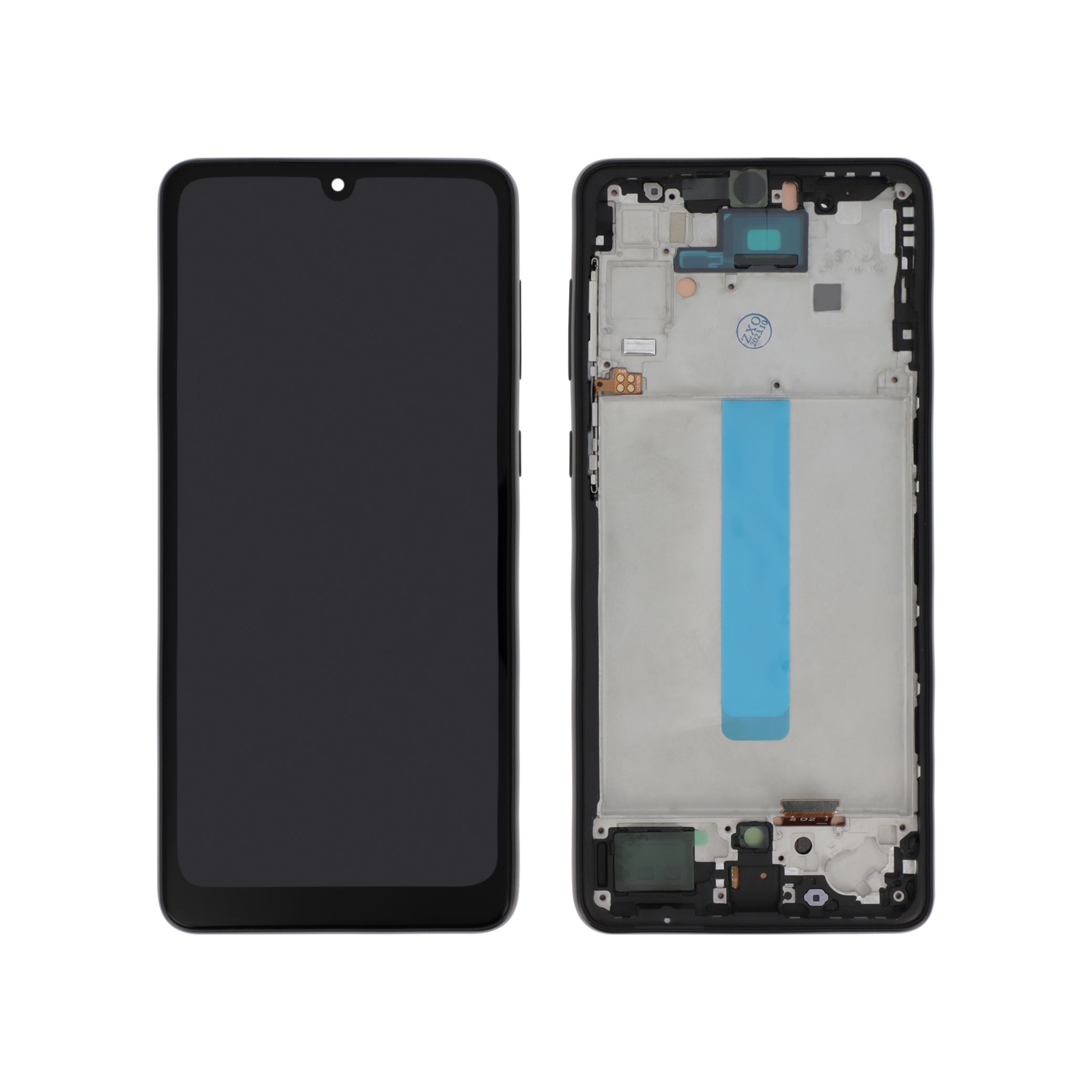 Display complet LCD Samsung Galaxy A33 5G A336B Negru cu ramă Compatibil