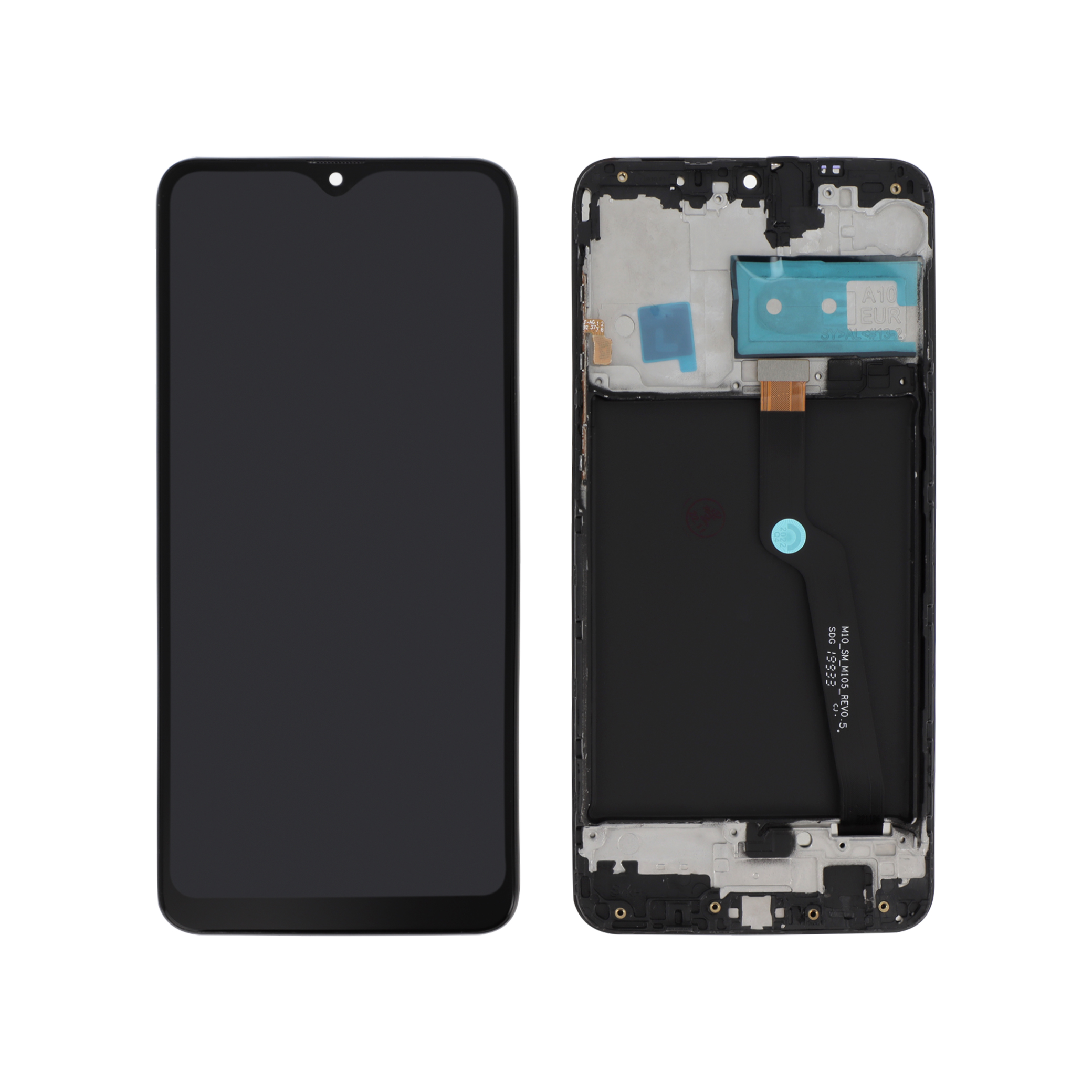 Display complet cu rama Samsung Galaxy A10 (A105FN) Compatibil