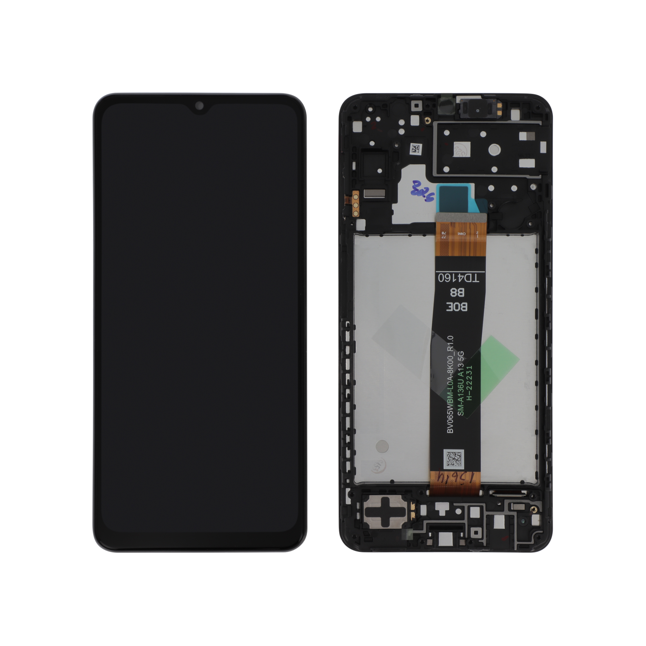 Display complet cu ramă Samsung Galaxy A13 5G (A136B) Compatibil