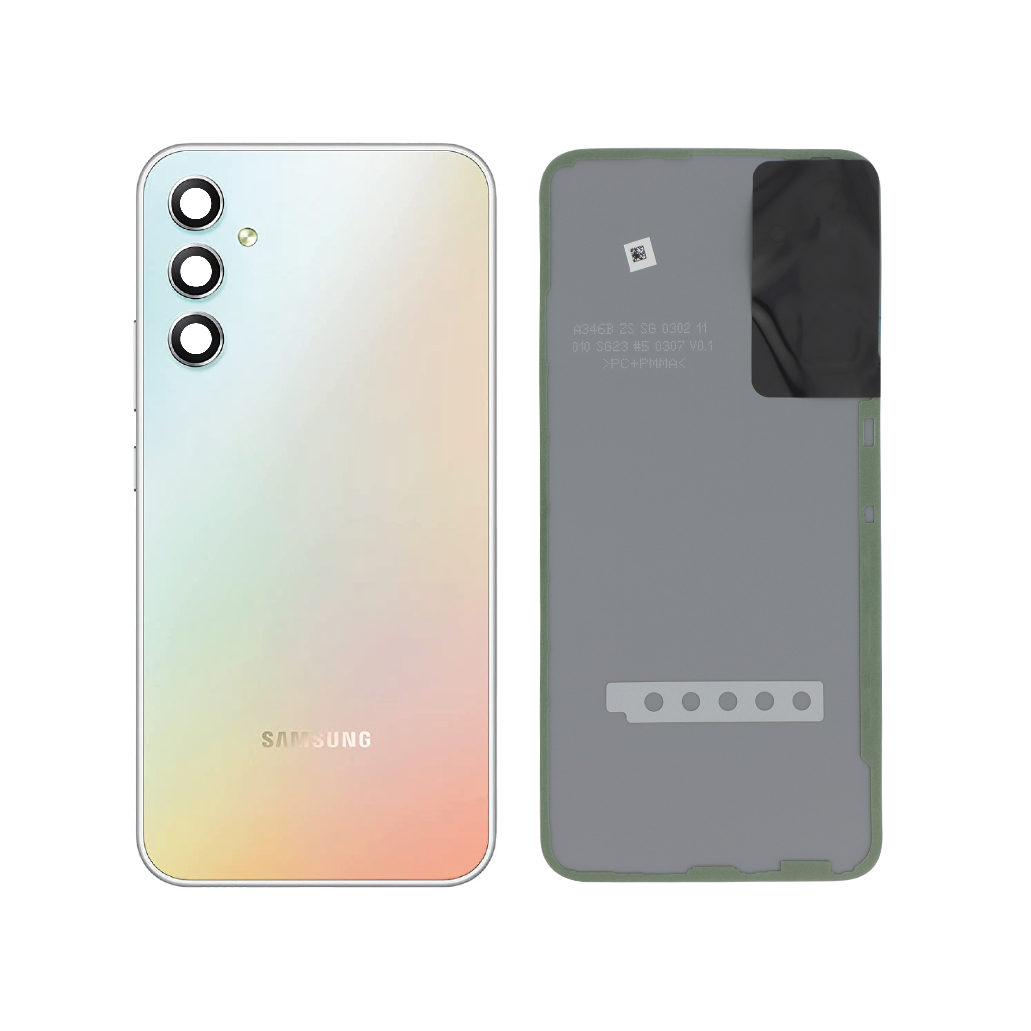 Capac spate Silver Samsung Galaxy A34 5G (A346B) Service Pack