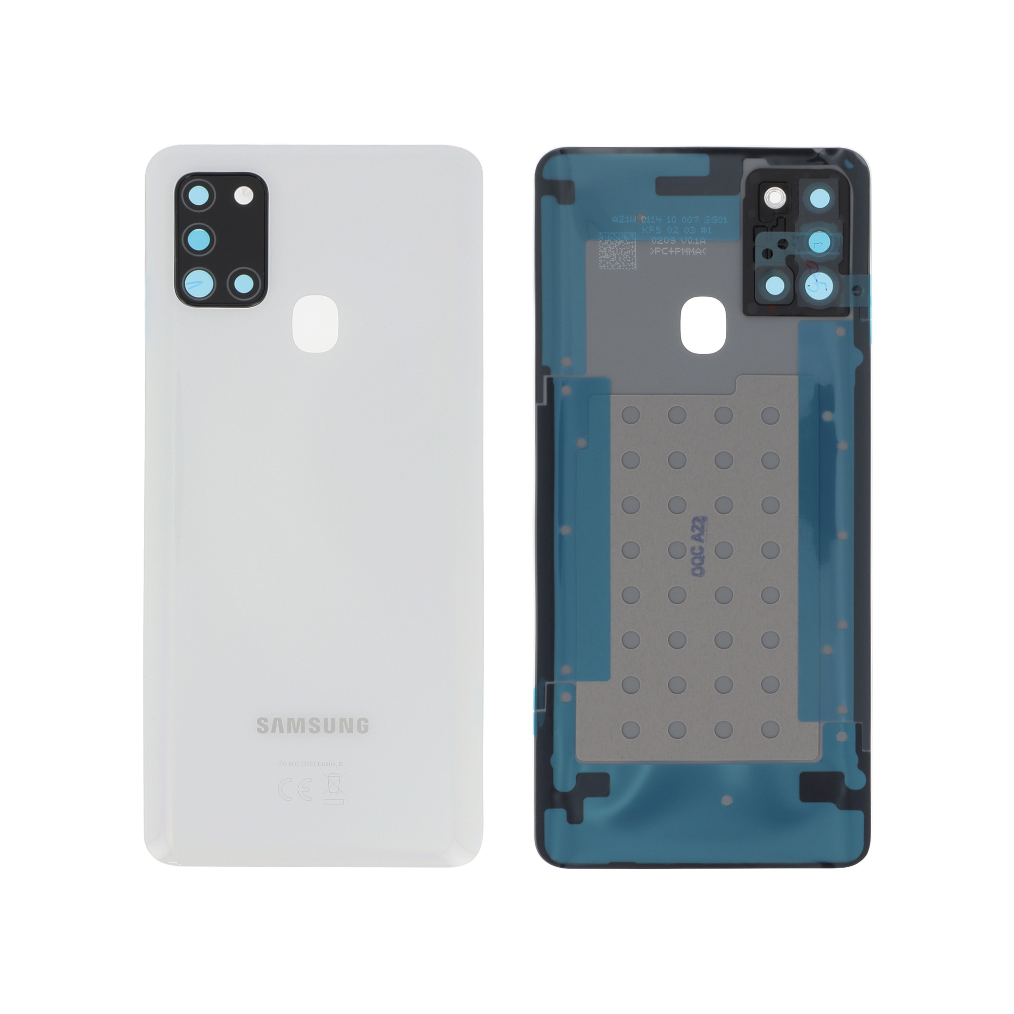 Capac spate White Samsung Galaxy A21s (A217F) Service Pack