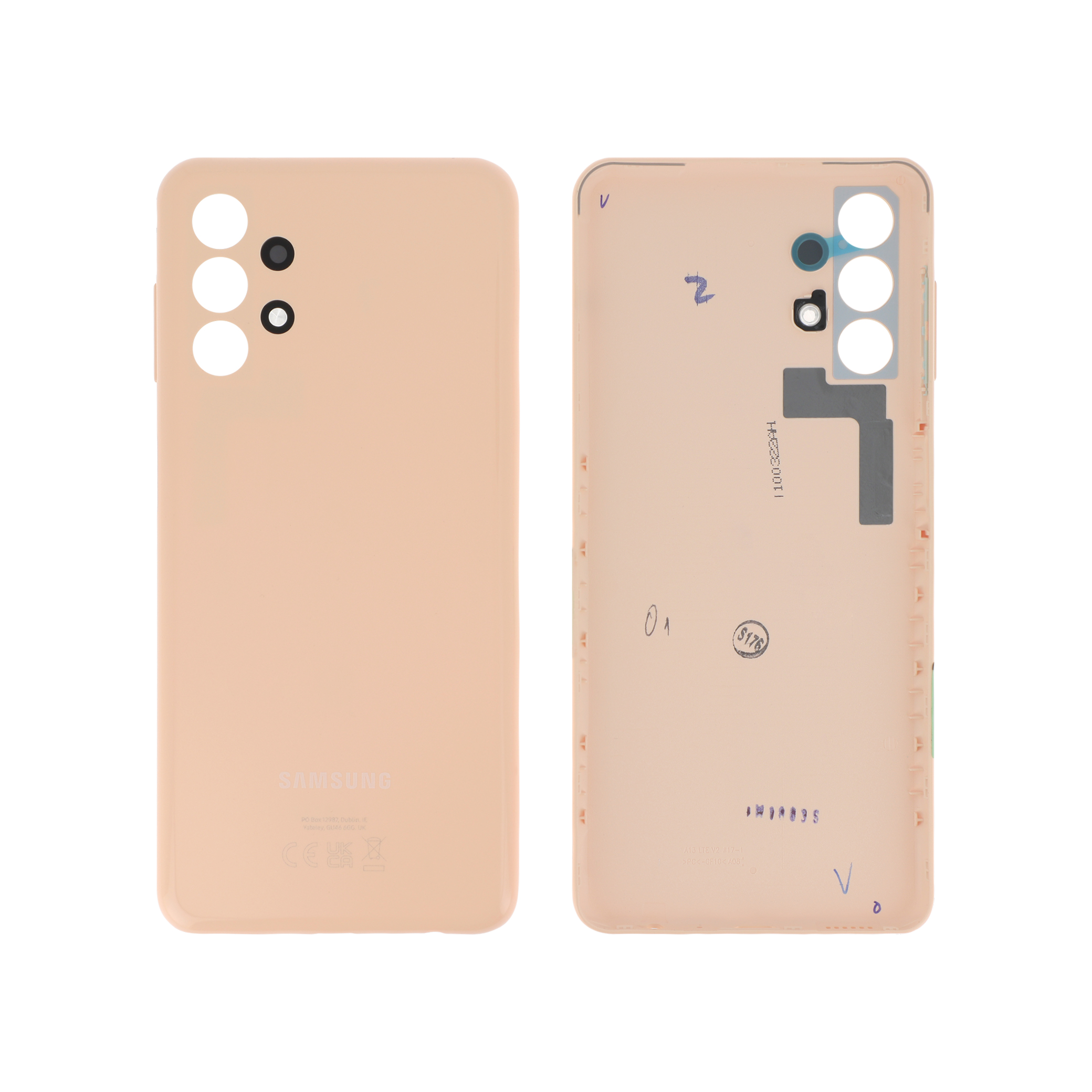 Capac spate Samsung Galaxy A13 4G (A135F) Peach Service Pack