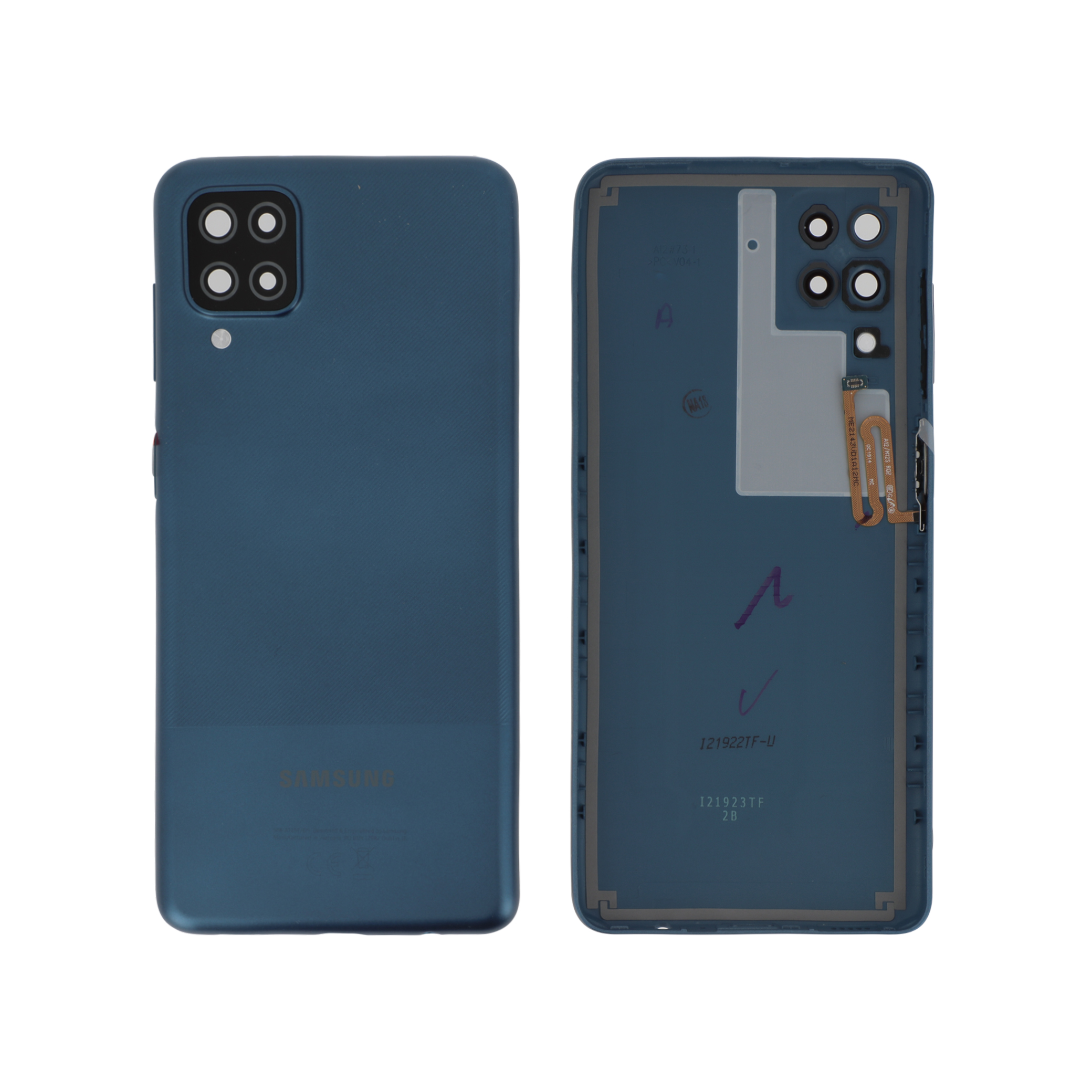 Capac spate Blue Samsung Galaxy A12 / A12s (A125 / A127F) Service Pack