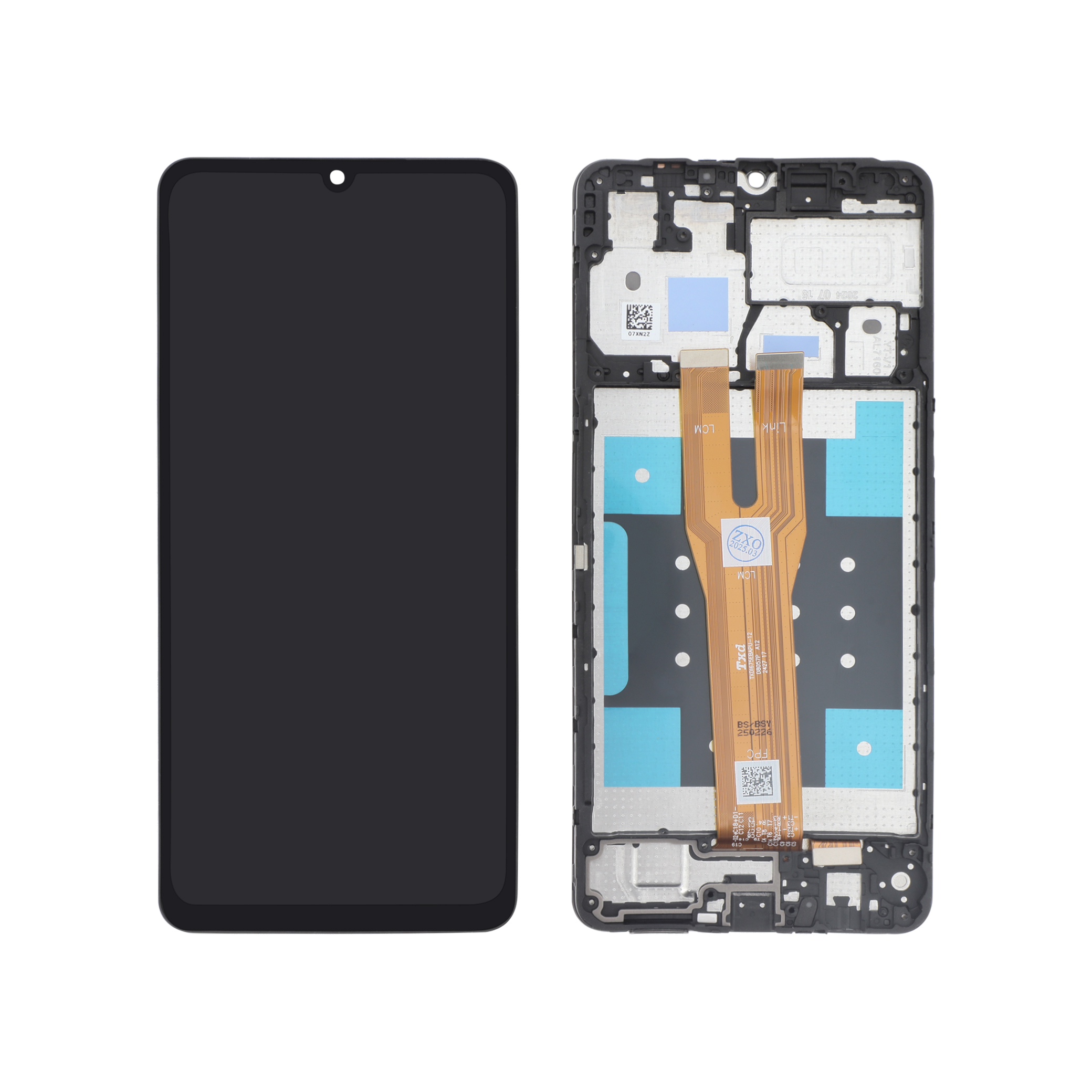 Display complet cu ramă Samsung Galaxy A06 4G (A065F) Compatibil