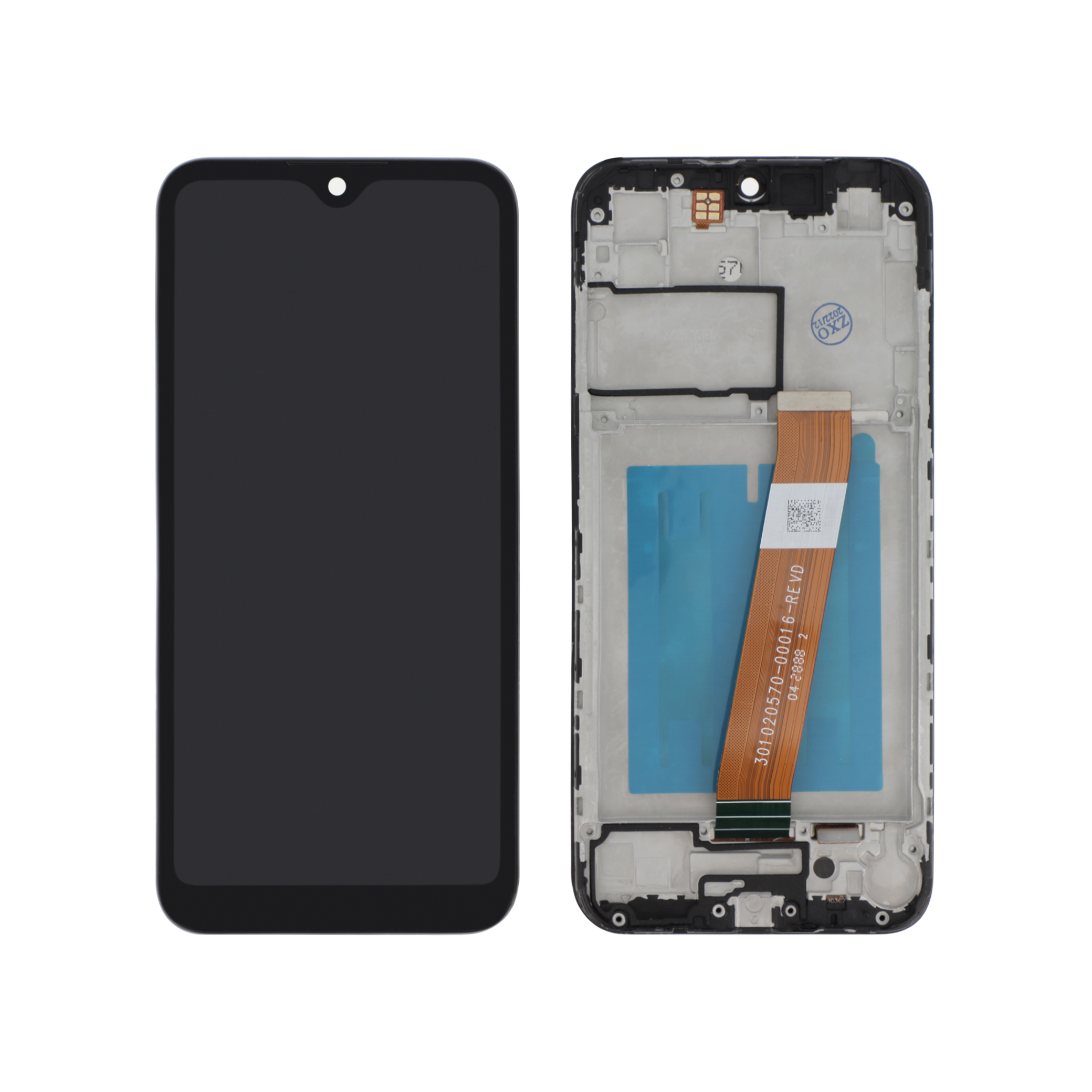 Display complet cu ramă Samsung Galaxy A01 (A015F) Compatibil