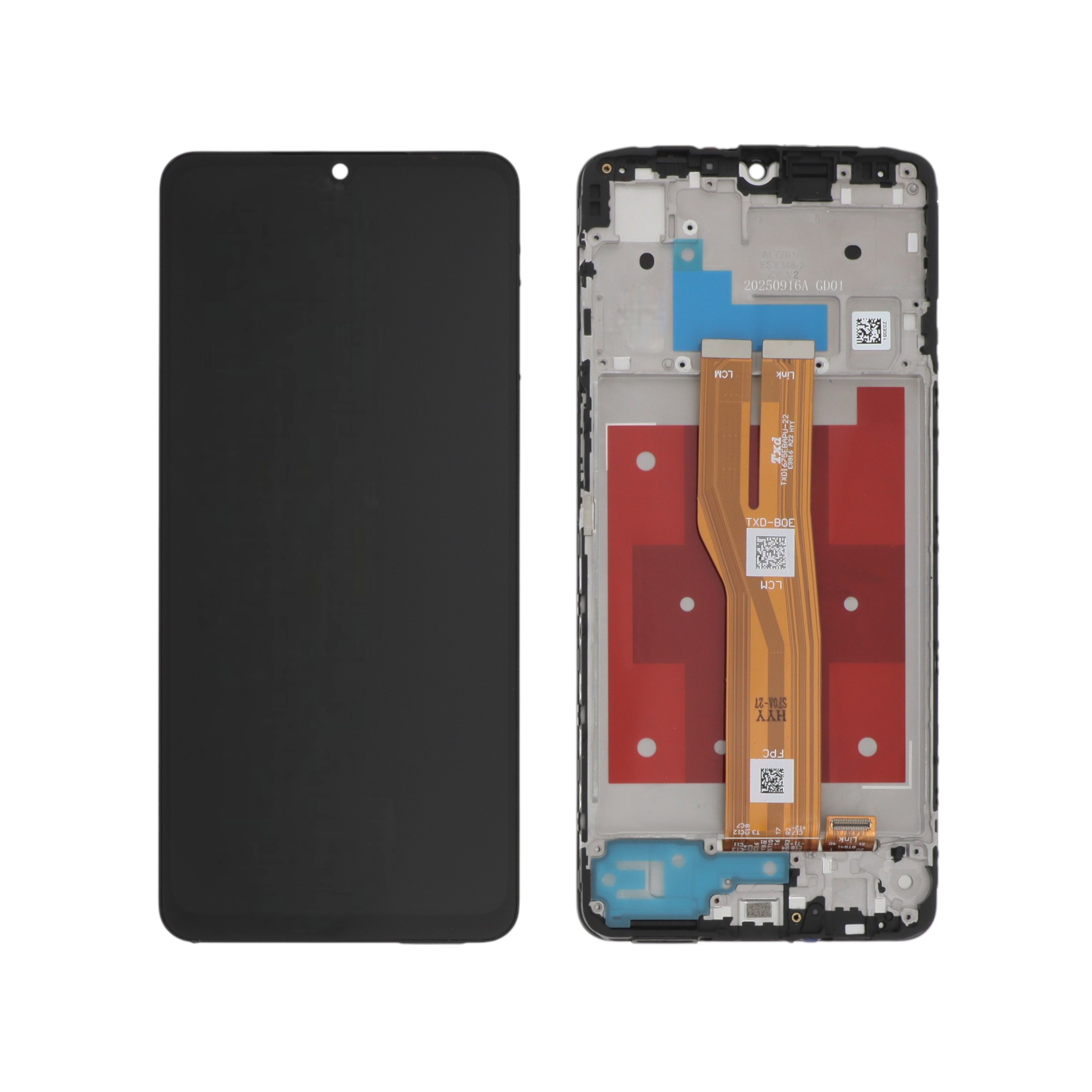 Display complet cu ramă Reconditionat Samsung Galaxy A07 4G (A075)