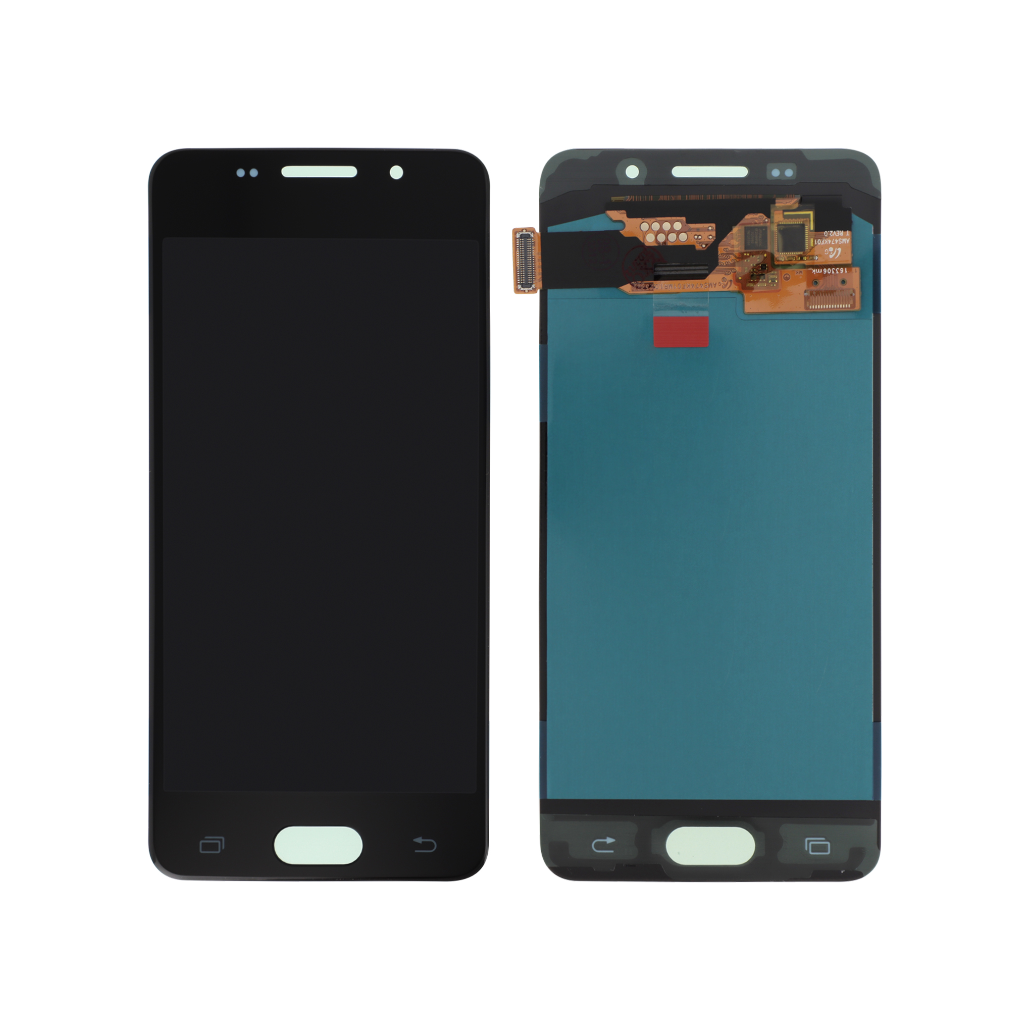 Display complet Samsung Galaxy A3 2016 (A310F) Negru Compatibil