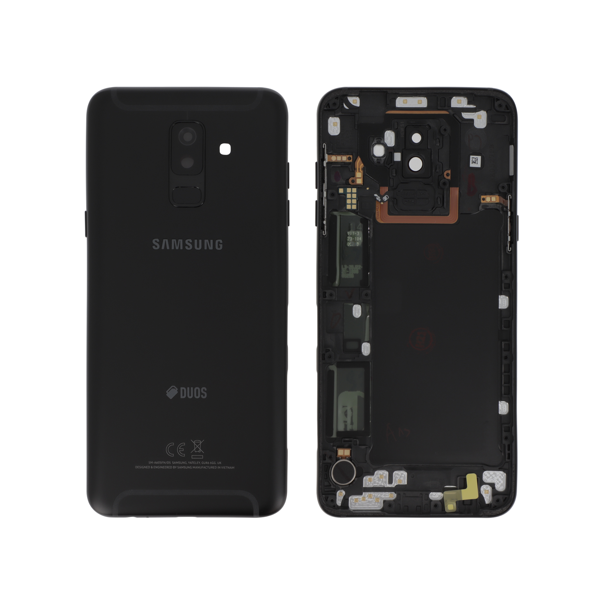 Capac spate Black Samsung Galaxy A6+ 2018 (A605F) Service Pack