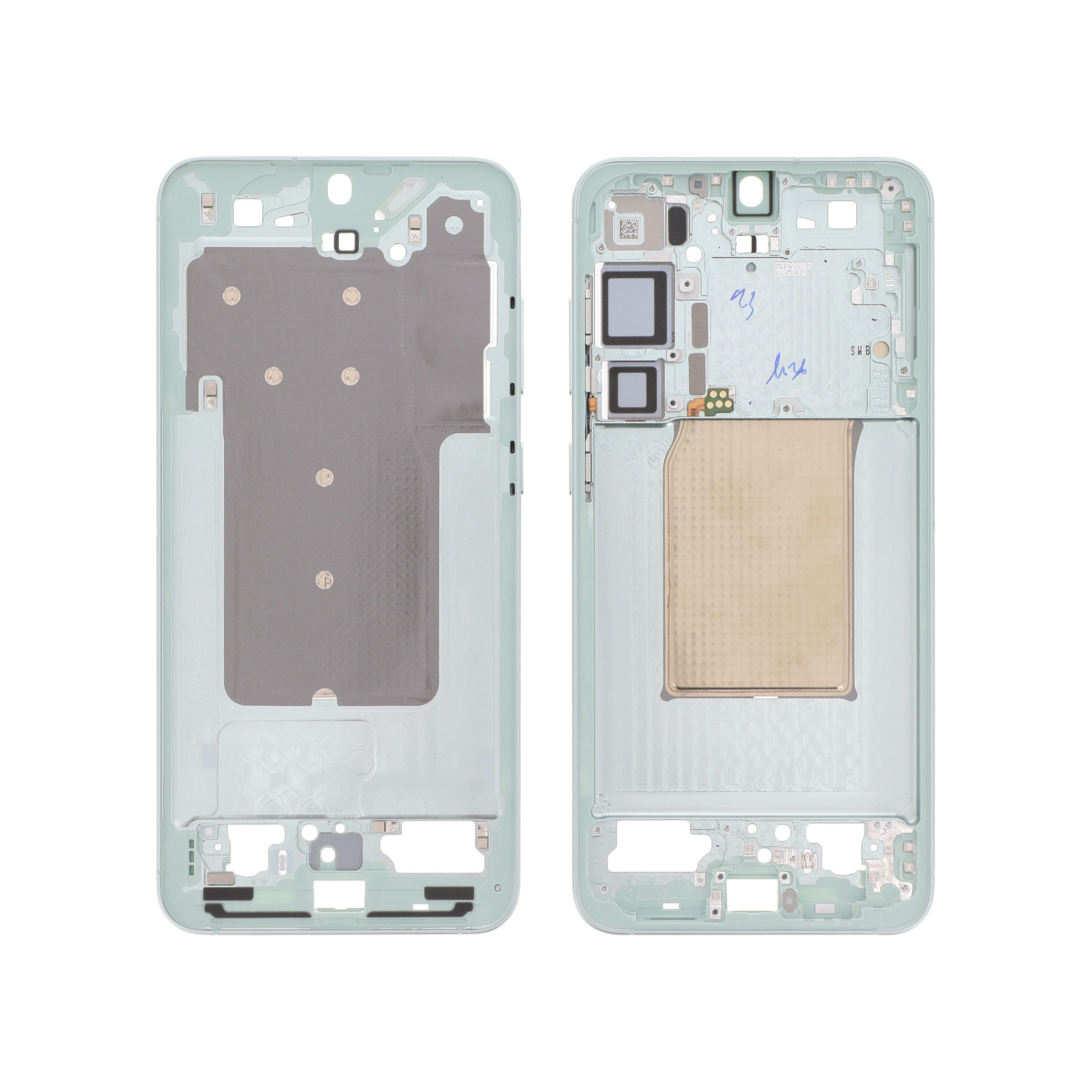 Midframe Water Green Samsung Galaxy S25+ (S936B) Service Pack