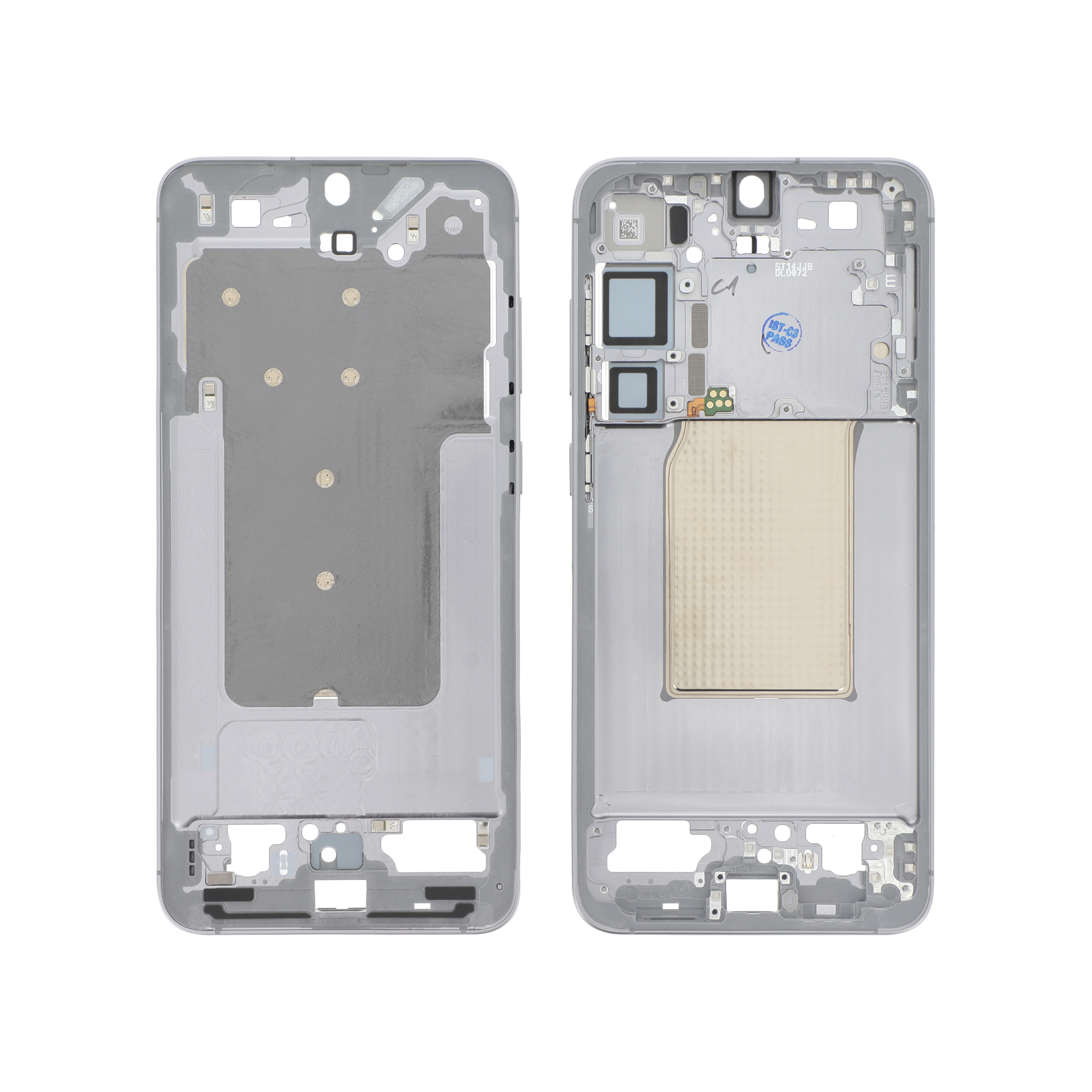 Midframe Gray Samsung Galaxy S25+ (S936B) Service Pack