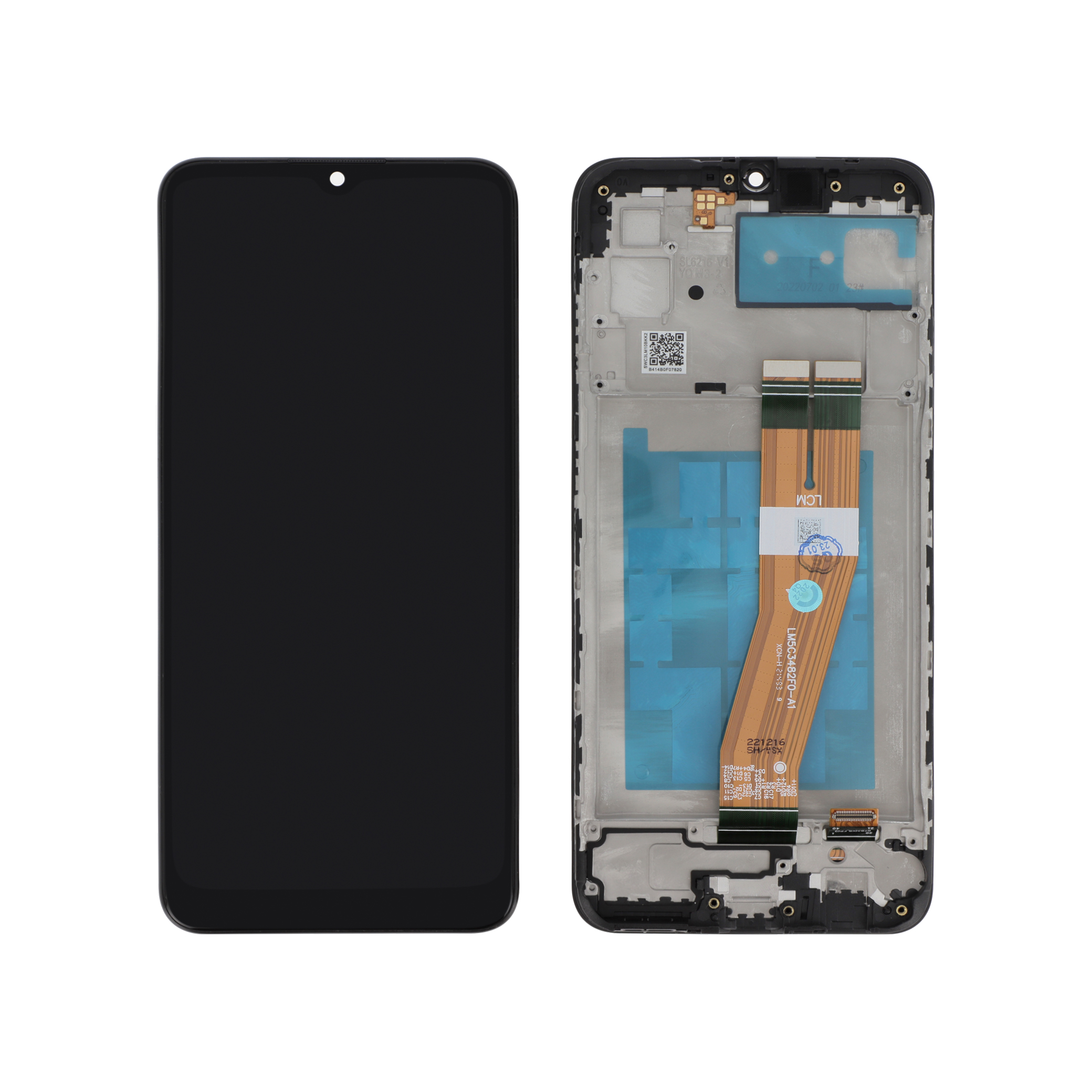 Display complet cu ramă Samsung Galaxy A03 (A035G) Compatibil