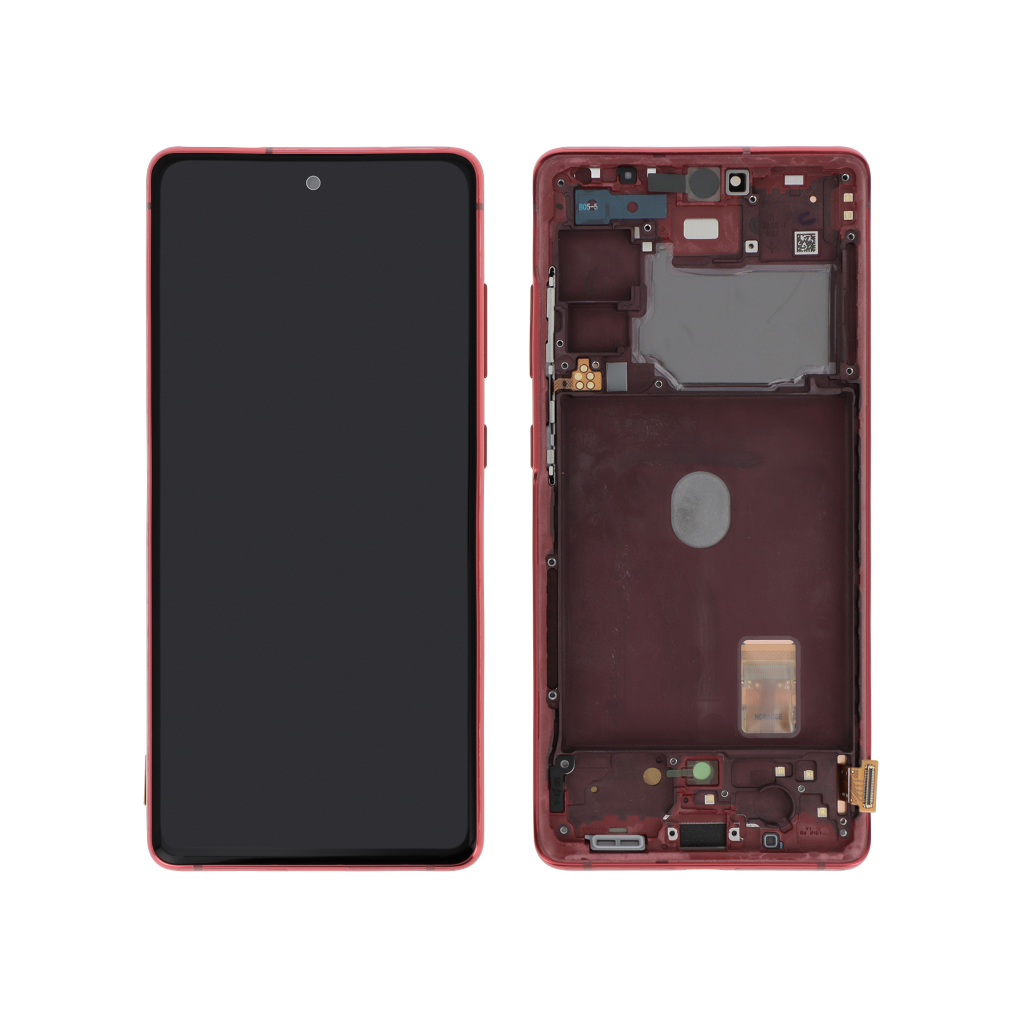 Display complet Samsung Galaxy S20 FE 4G/5G (G780F/G781F) Red Service Pack