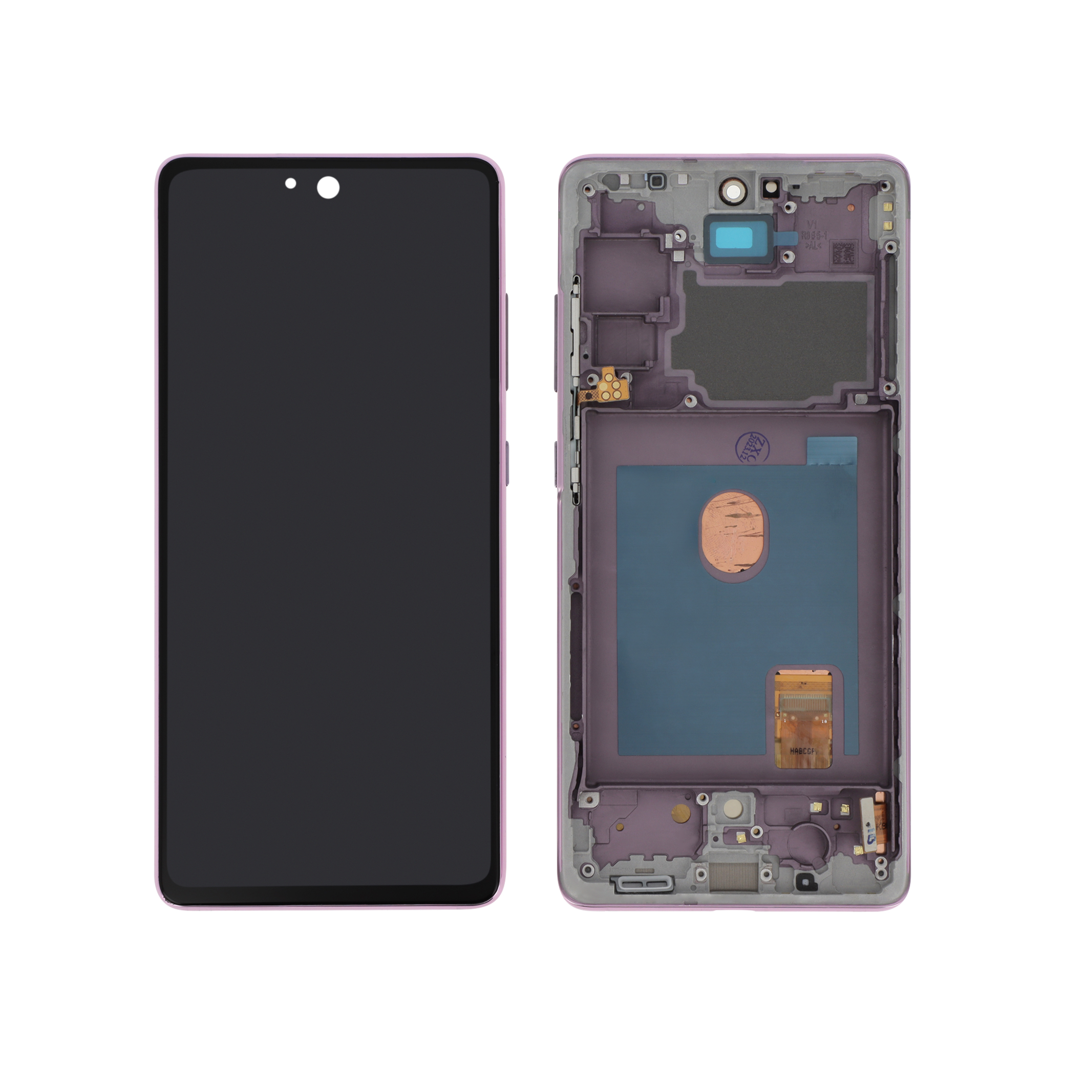 Display complet Samsung Galaxy S20 FE 4G/5G (G780F/G781B) Purple cu ramă Reconditionat