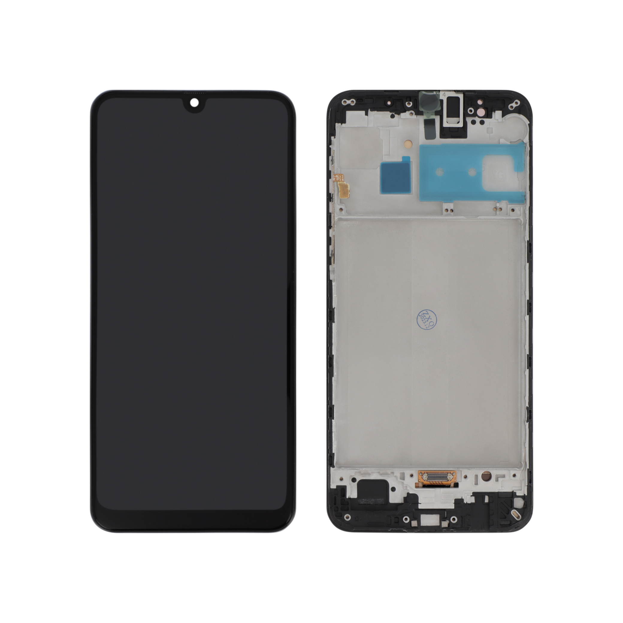 Display OLED cu rama Samsung Galaxy M31 (M315F) Negru Compatibil