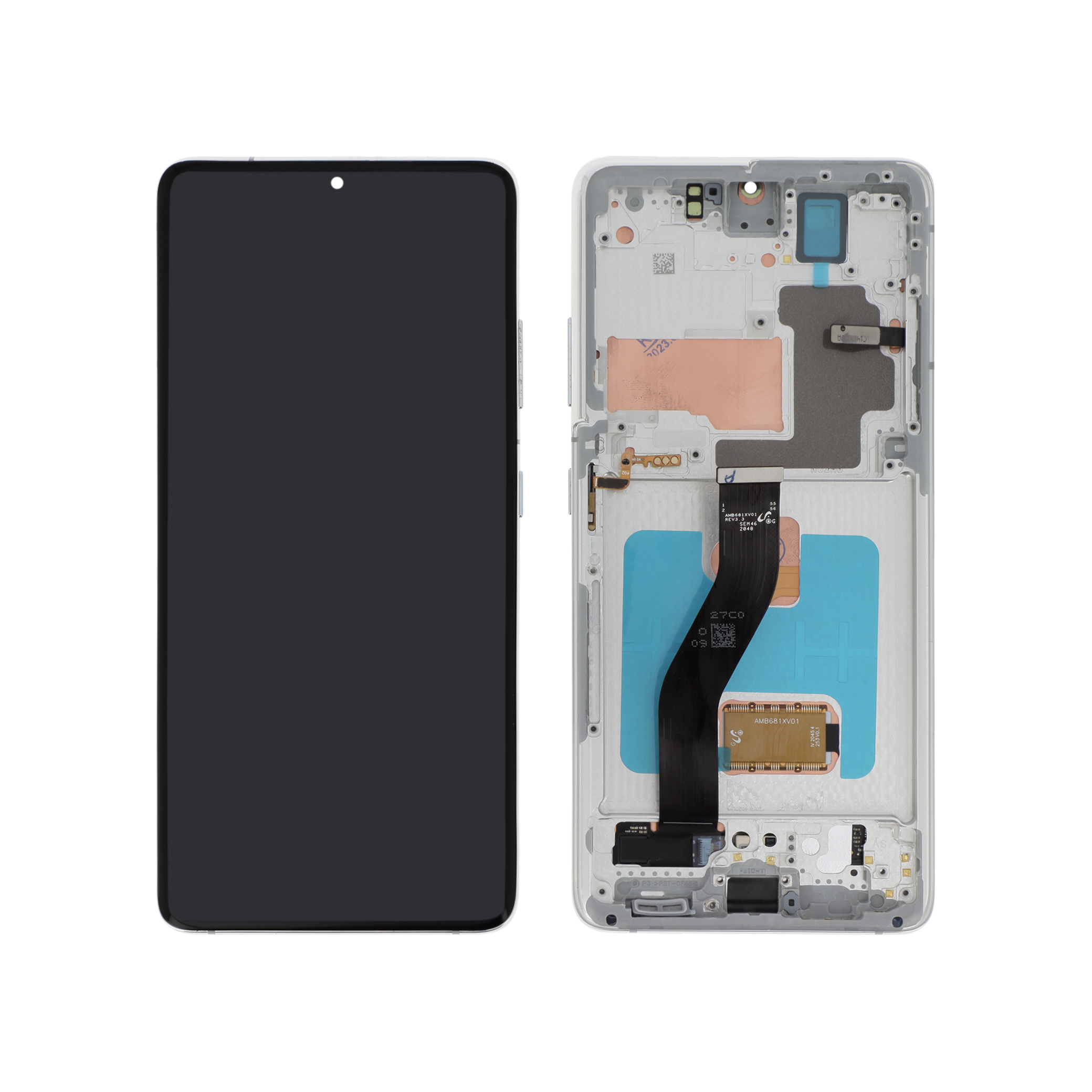 Display complet Reconditionat Silver Samsung Galaxy S21 Ultra 5G (G998B)