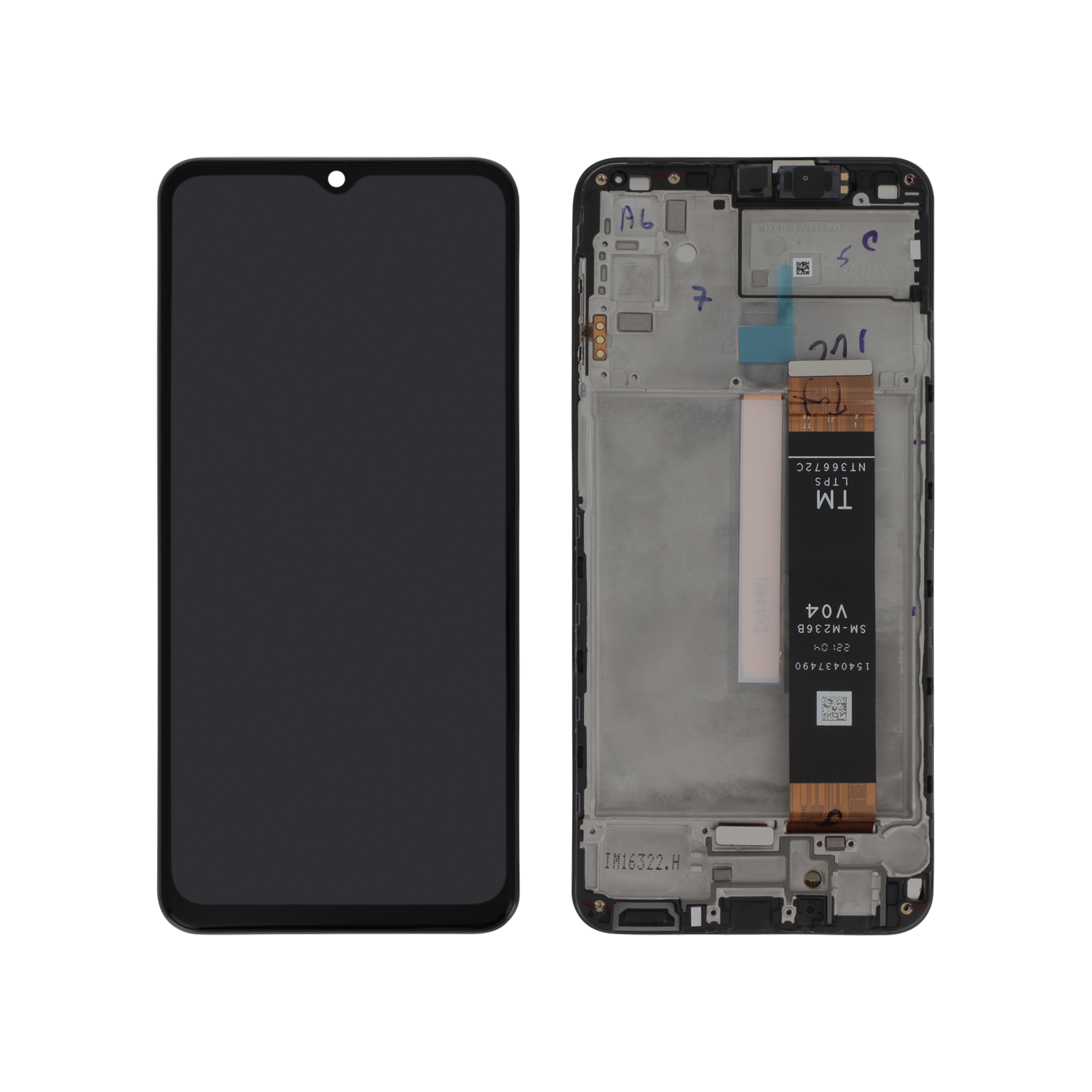 Display complet Samsung Galaxy M23 5G (M236B) Black Service Pack