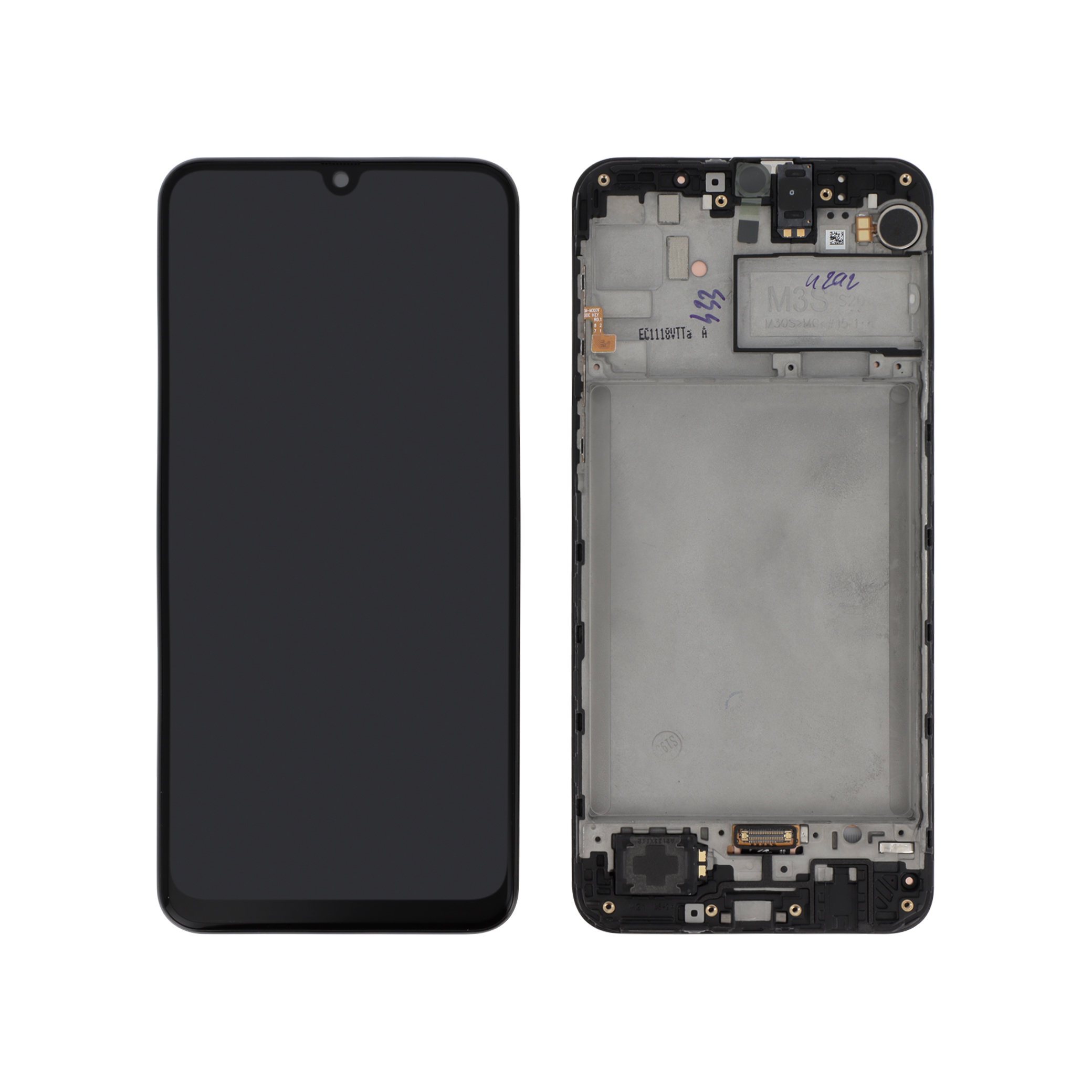Display complet Samsung Galaxy M21 (M215F) Black Service Pack