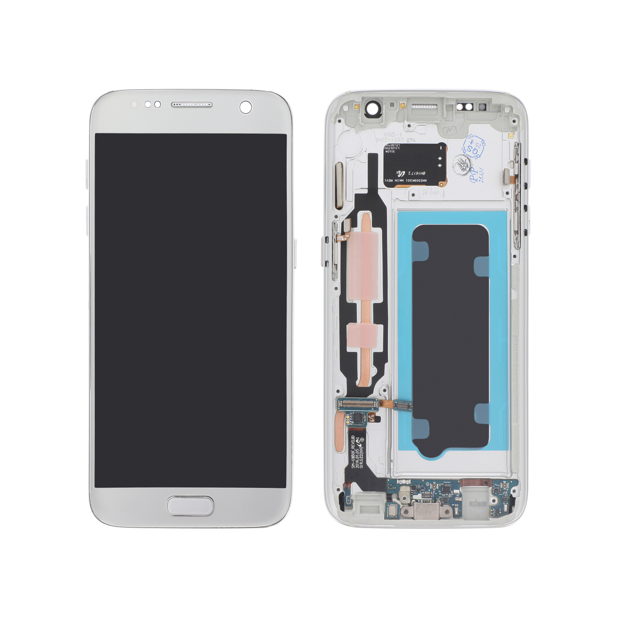 Display complet Reconditionat Samsung Galaxy S7 (G930F) Silver