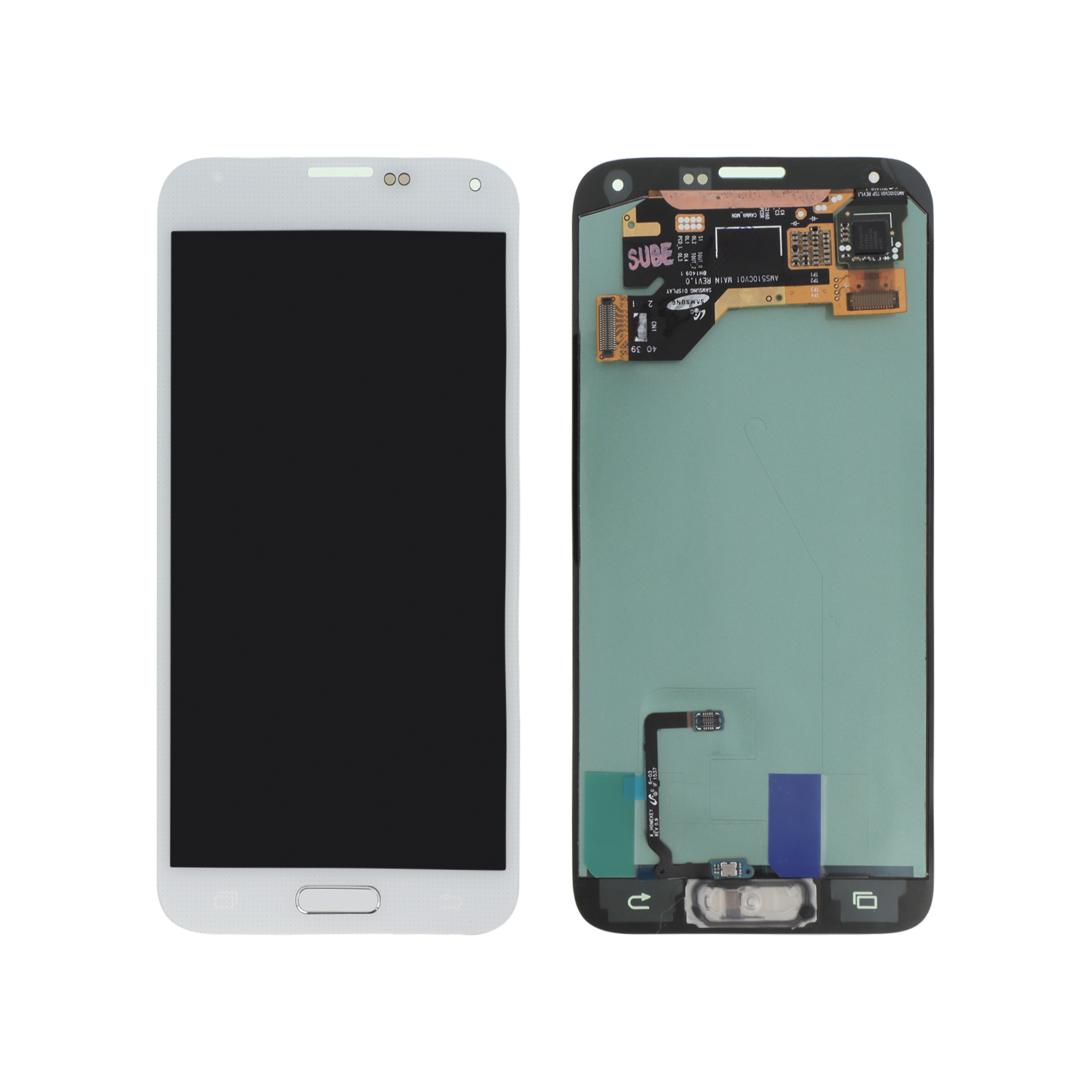 Display complet Reconditionat Samsung Galaxy S5 (G900F) Alb