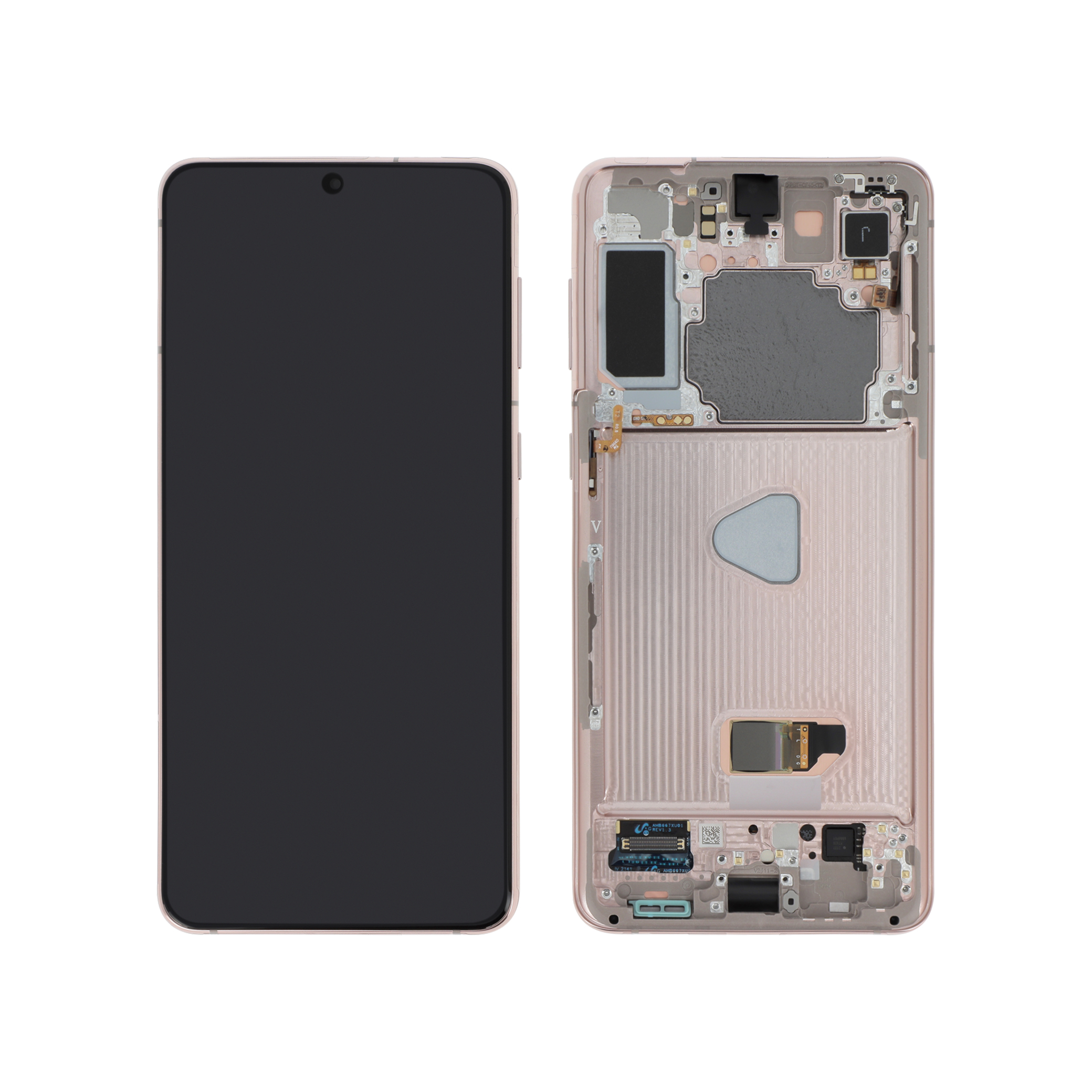 Display Assembly Samsung Galaxy S21+ 5G (G996B) Purple fara Cameră Service Pack