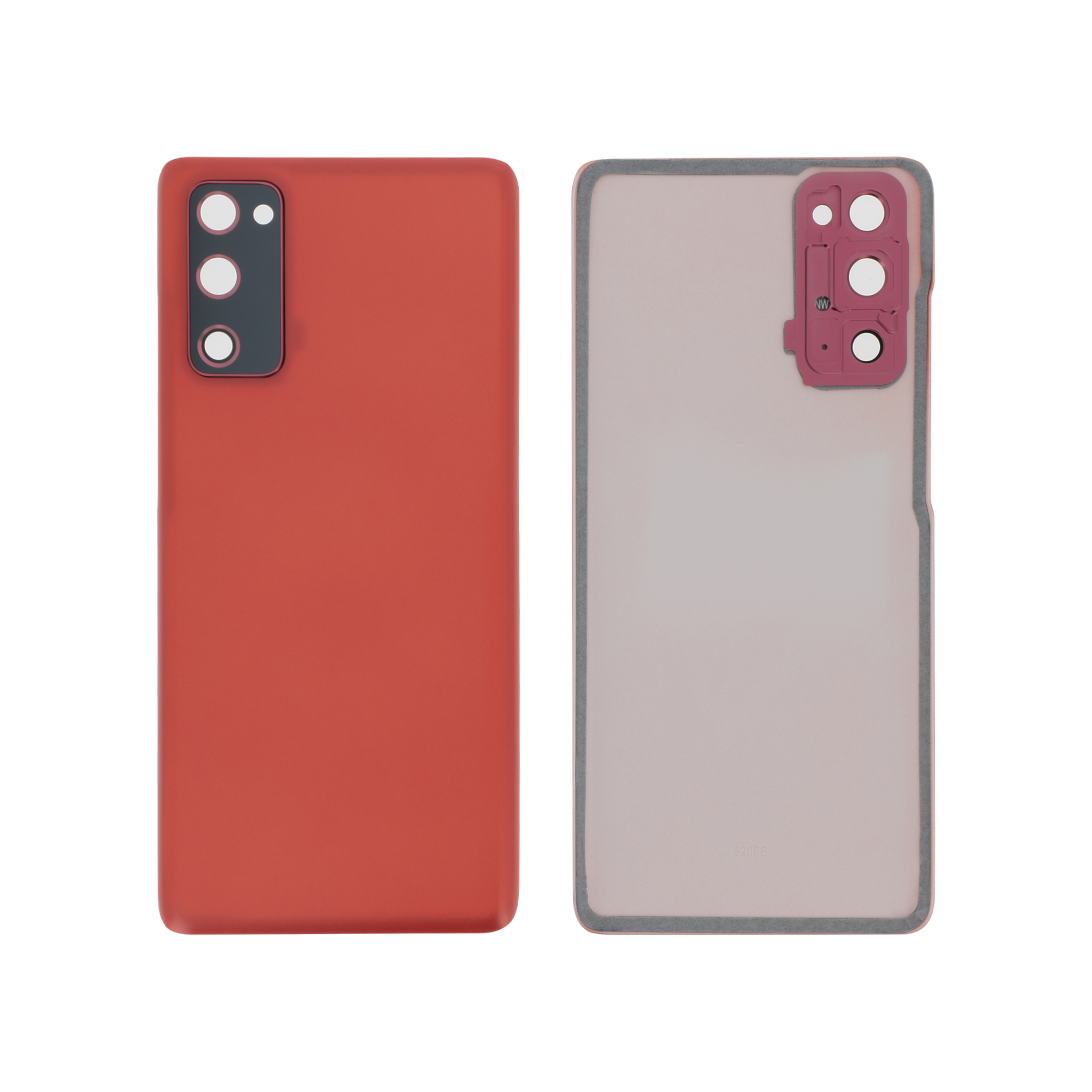 Capac spate Red Samsung Galaxy S20 FE / S20 FE 5G (G780F/G781B) fara logo
