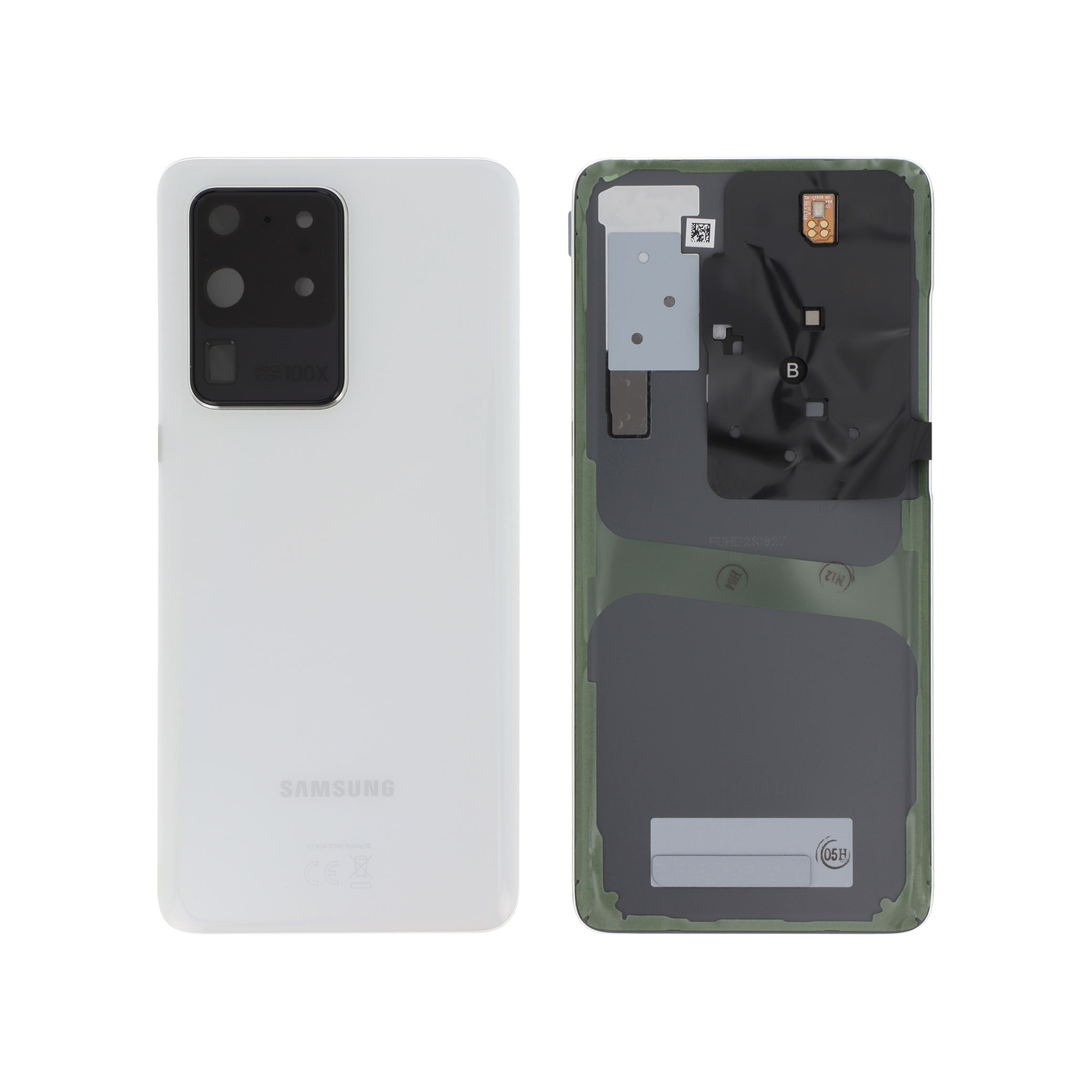 Capac spate White Samsung Galaxy S20 Ultra 5G (G988F) Service Pack