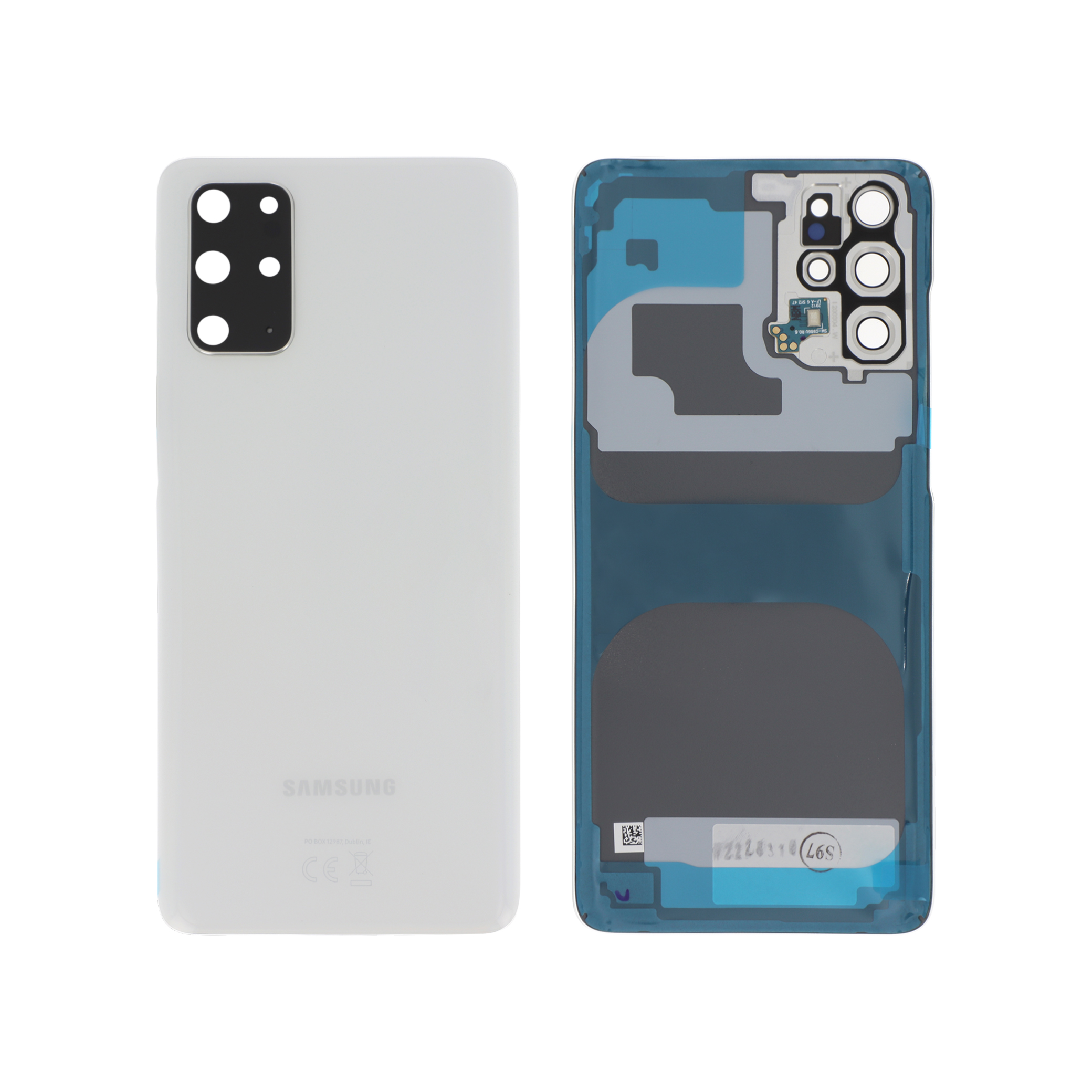 Capac spate White Samsung Galaxy S20+ / S20+ 5G (G985F/G986B) Service Pack